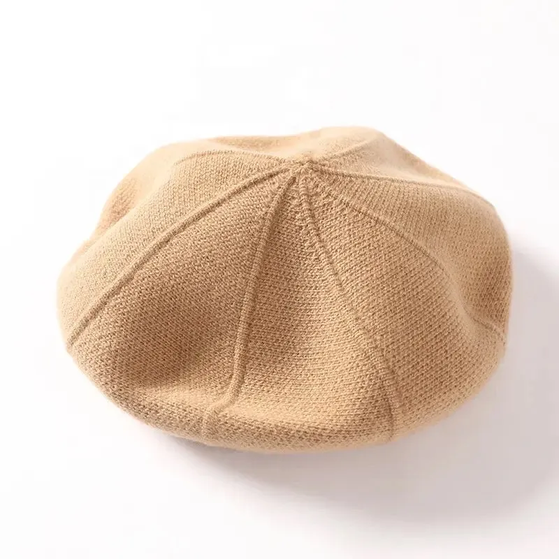 100% Australian Wool Knitted Beret