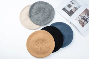 100% Australian Wool Knitted Beret