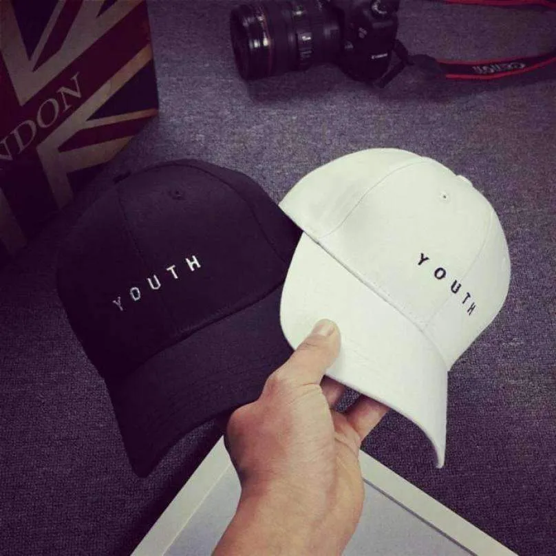 5 colors, Youth Cotton Caps