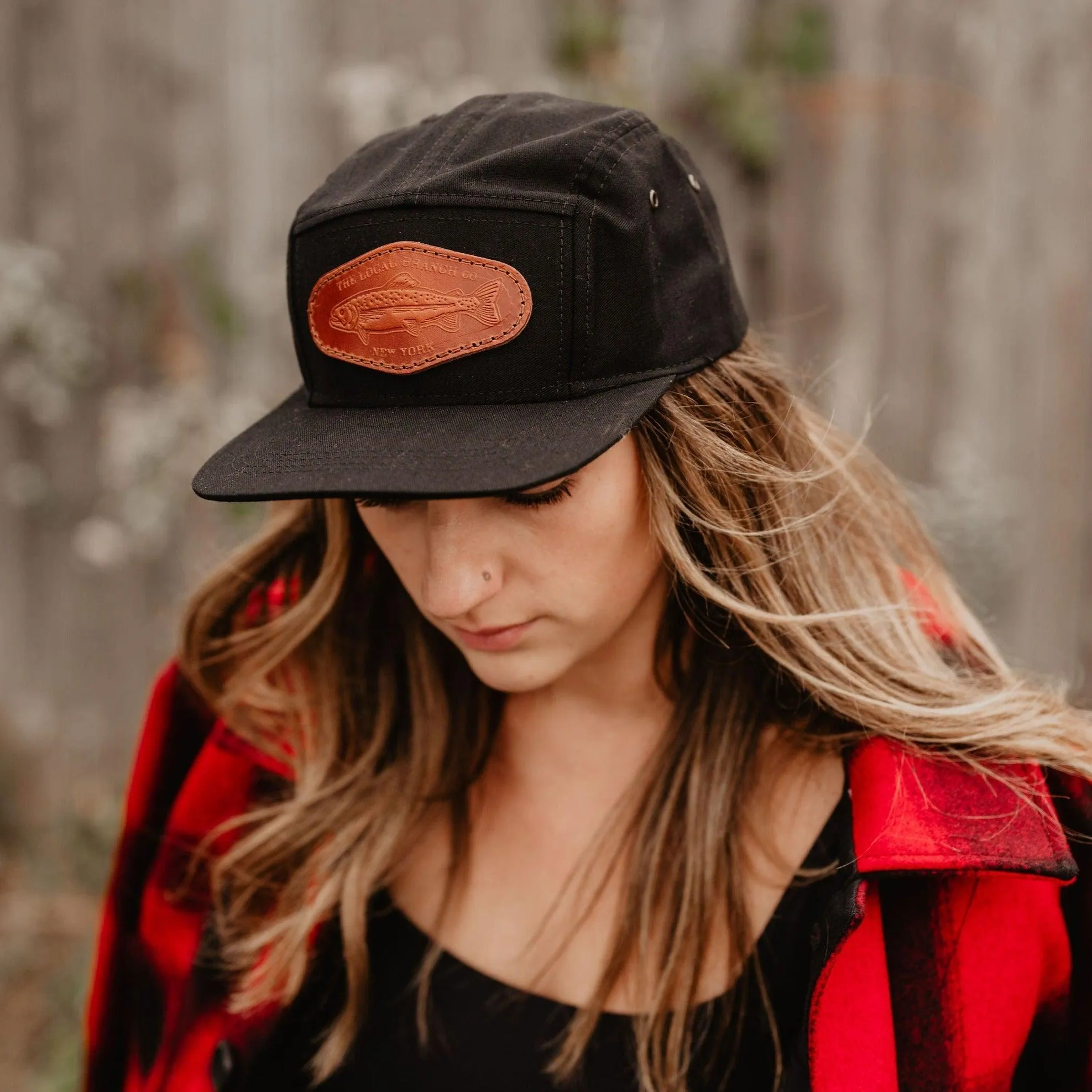 Camp Hat // Leather Patch // Trout