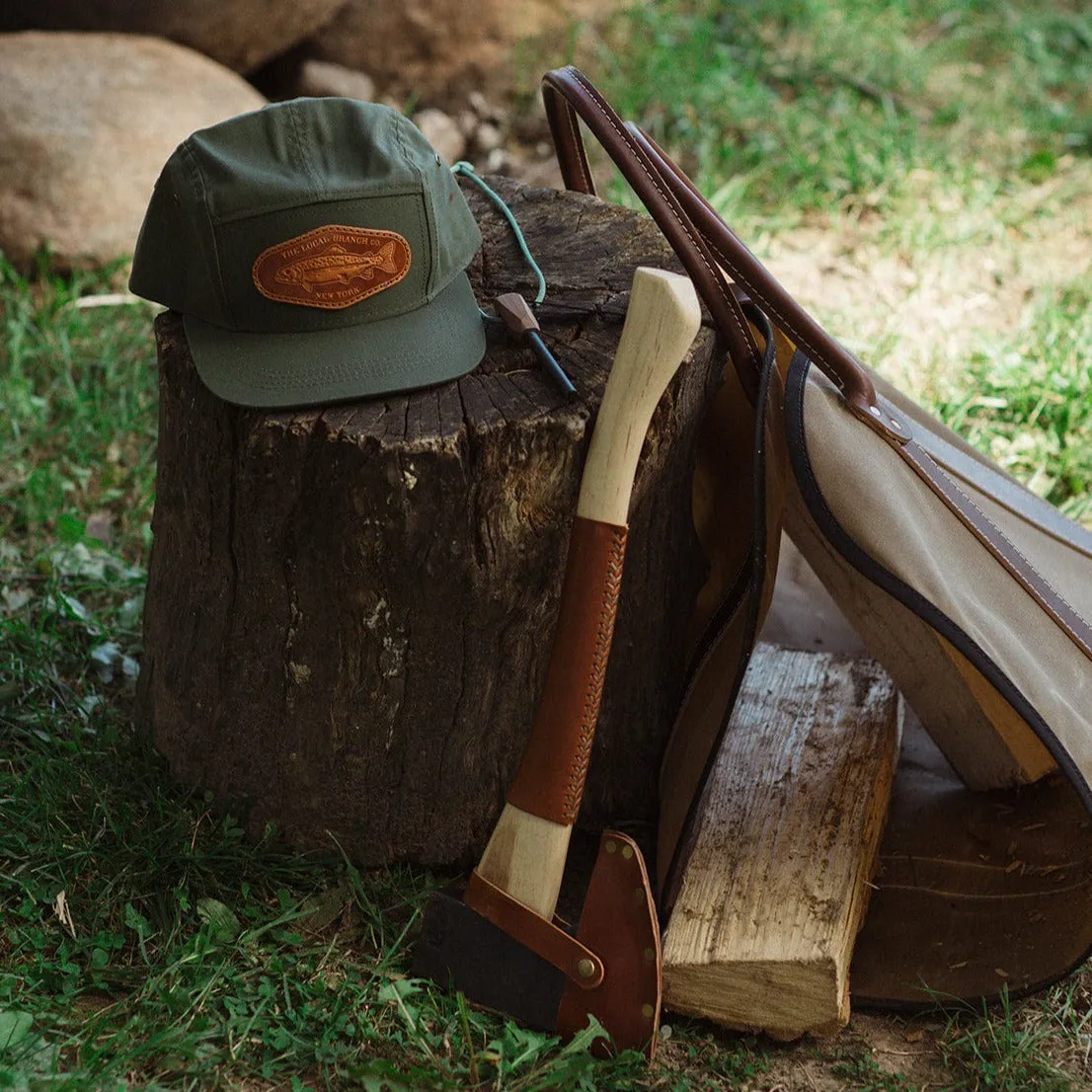 Camp Hat // Leather Patch // Trout