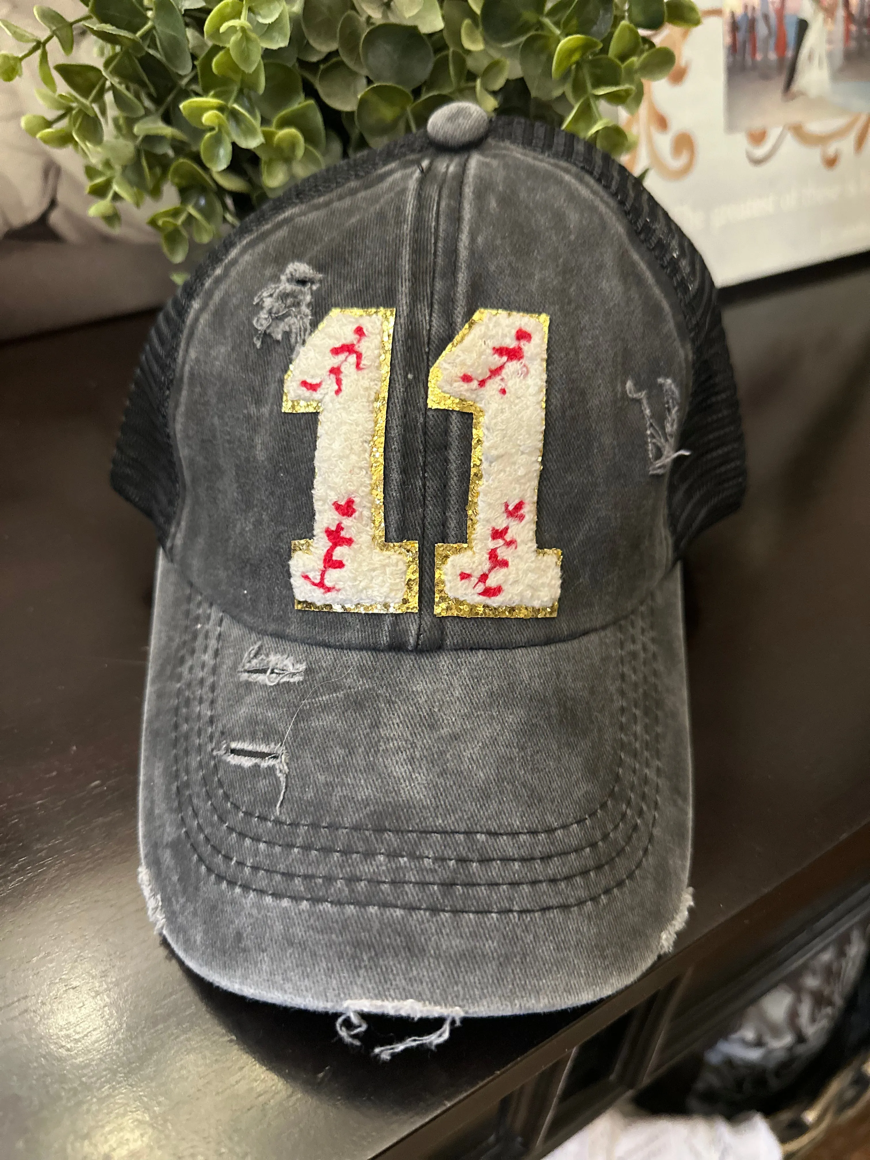 Chenille Patch Baseball Caps