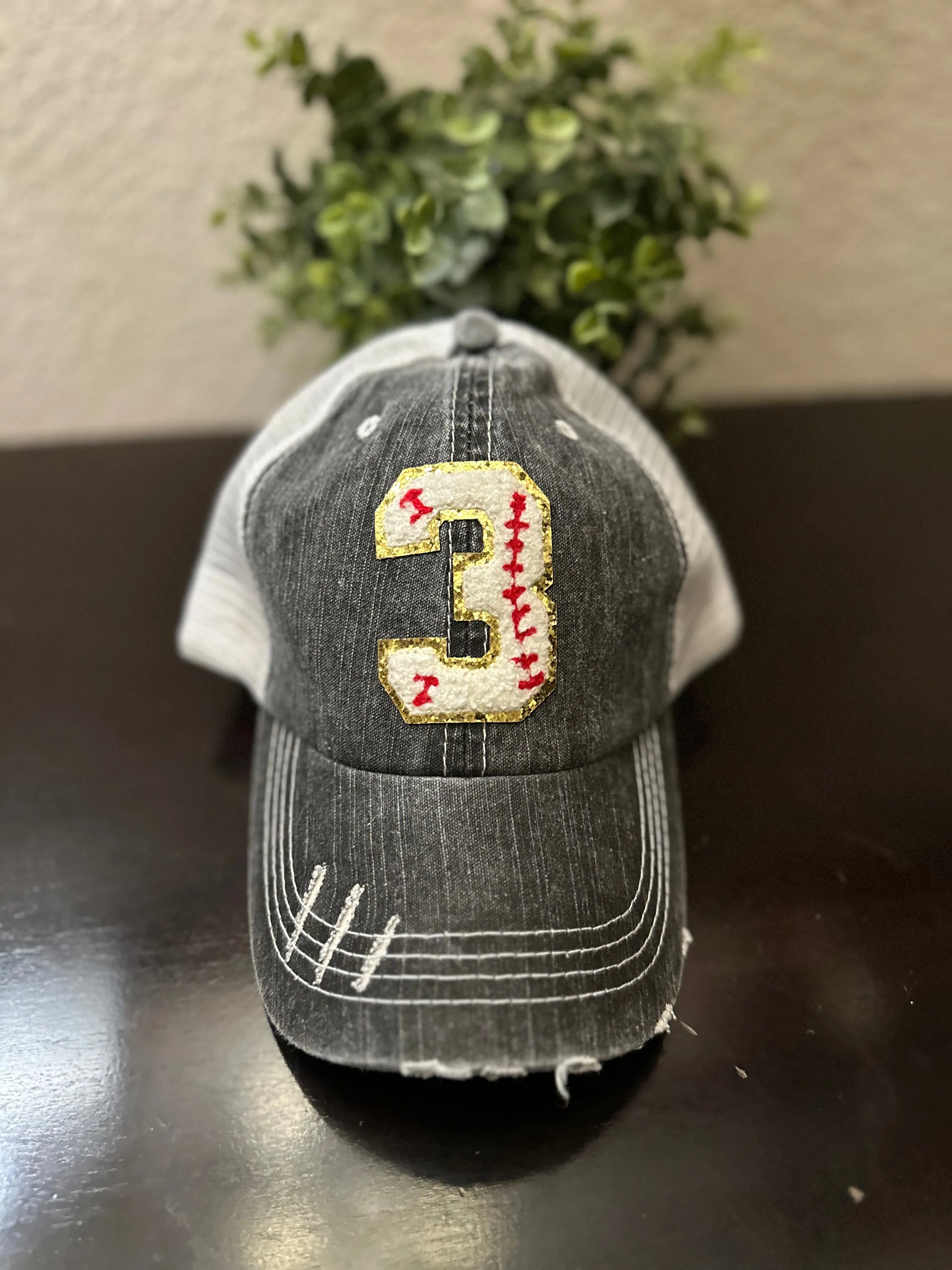 Chenille Patch Baseball Caps