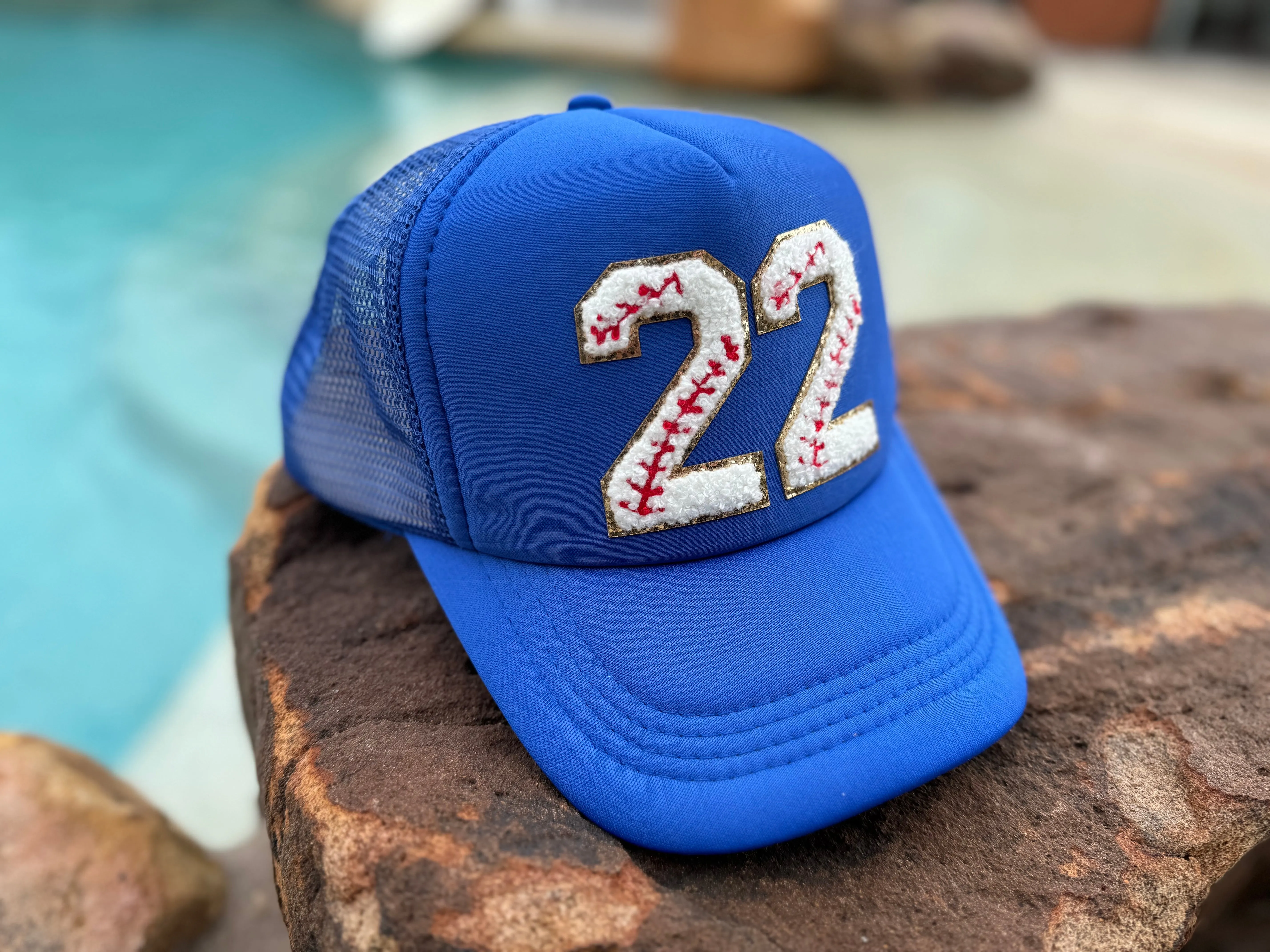 Chenille Patch Baseball Caps