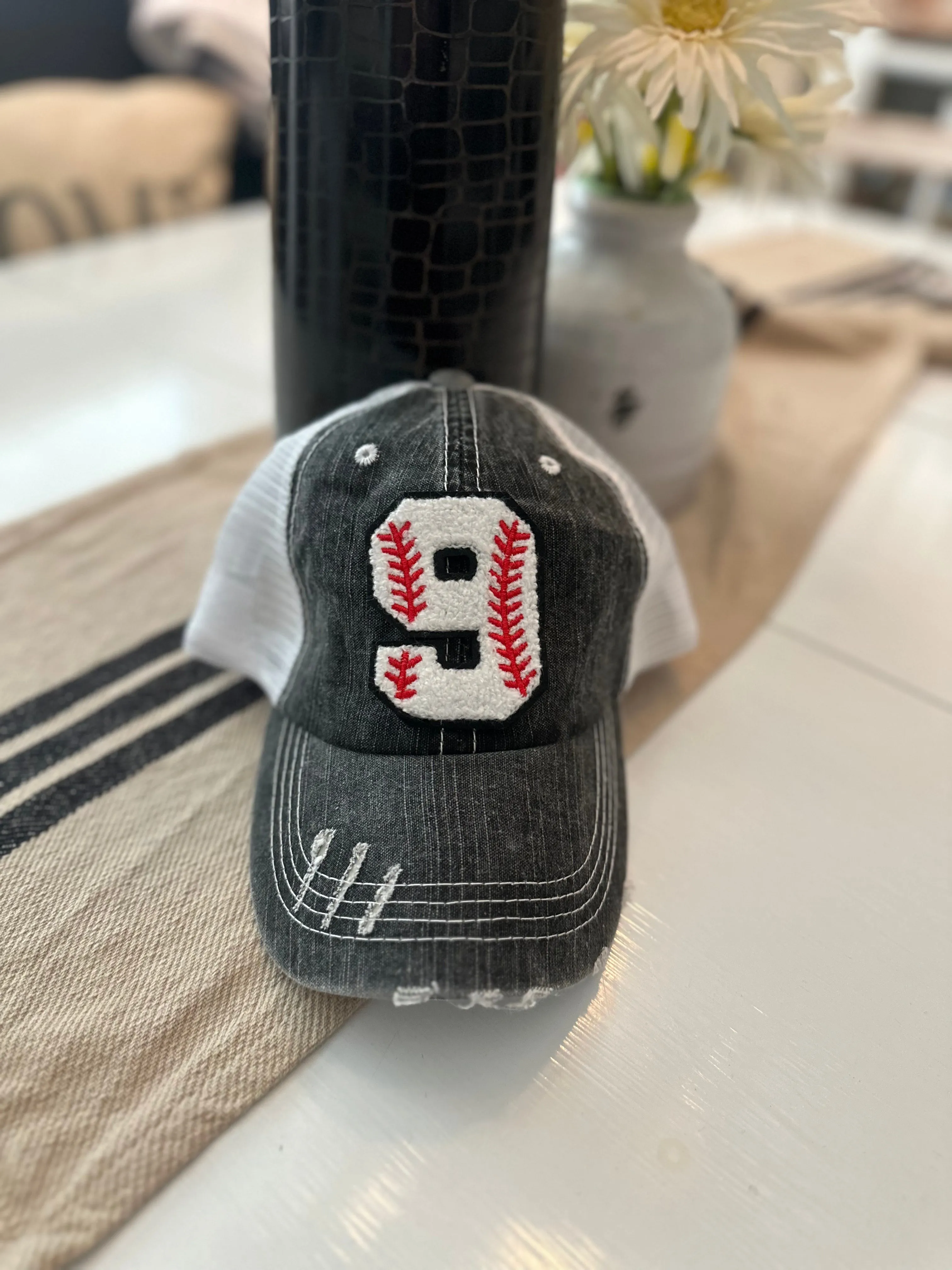 Chenille Patch Baseball Caps