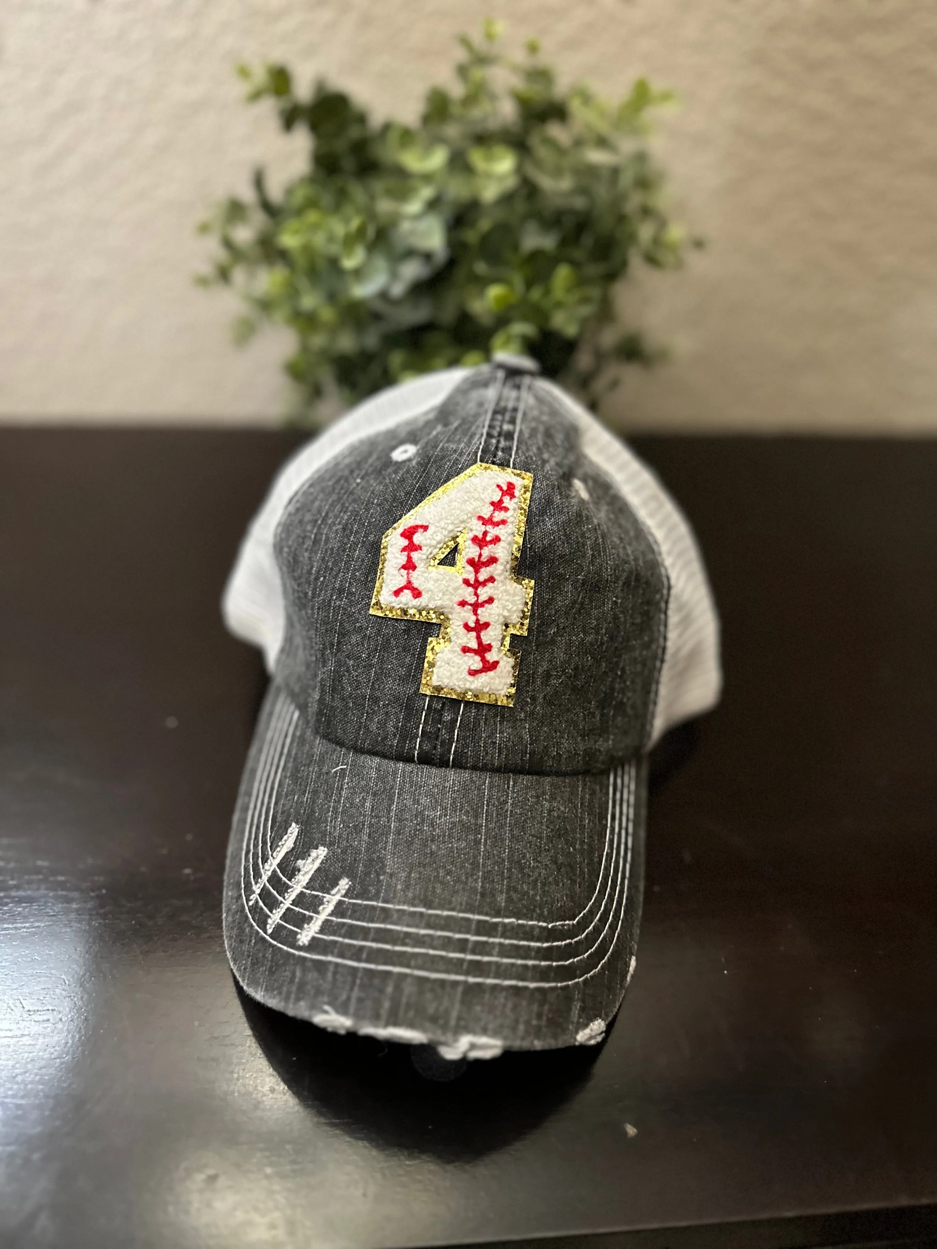 Chenille Patch Baseball Caps