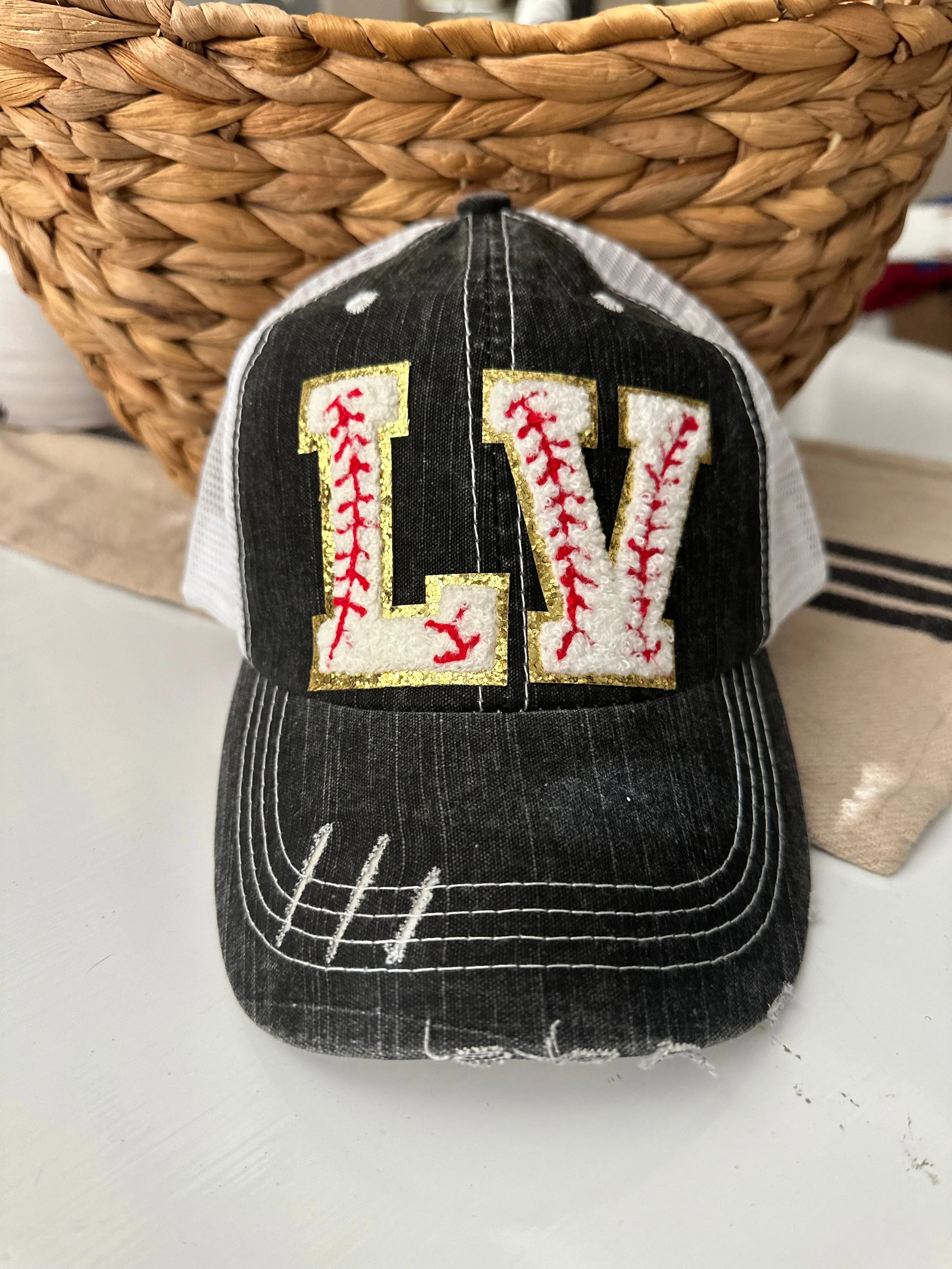 Chenille Patch Baseball Caps
