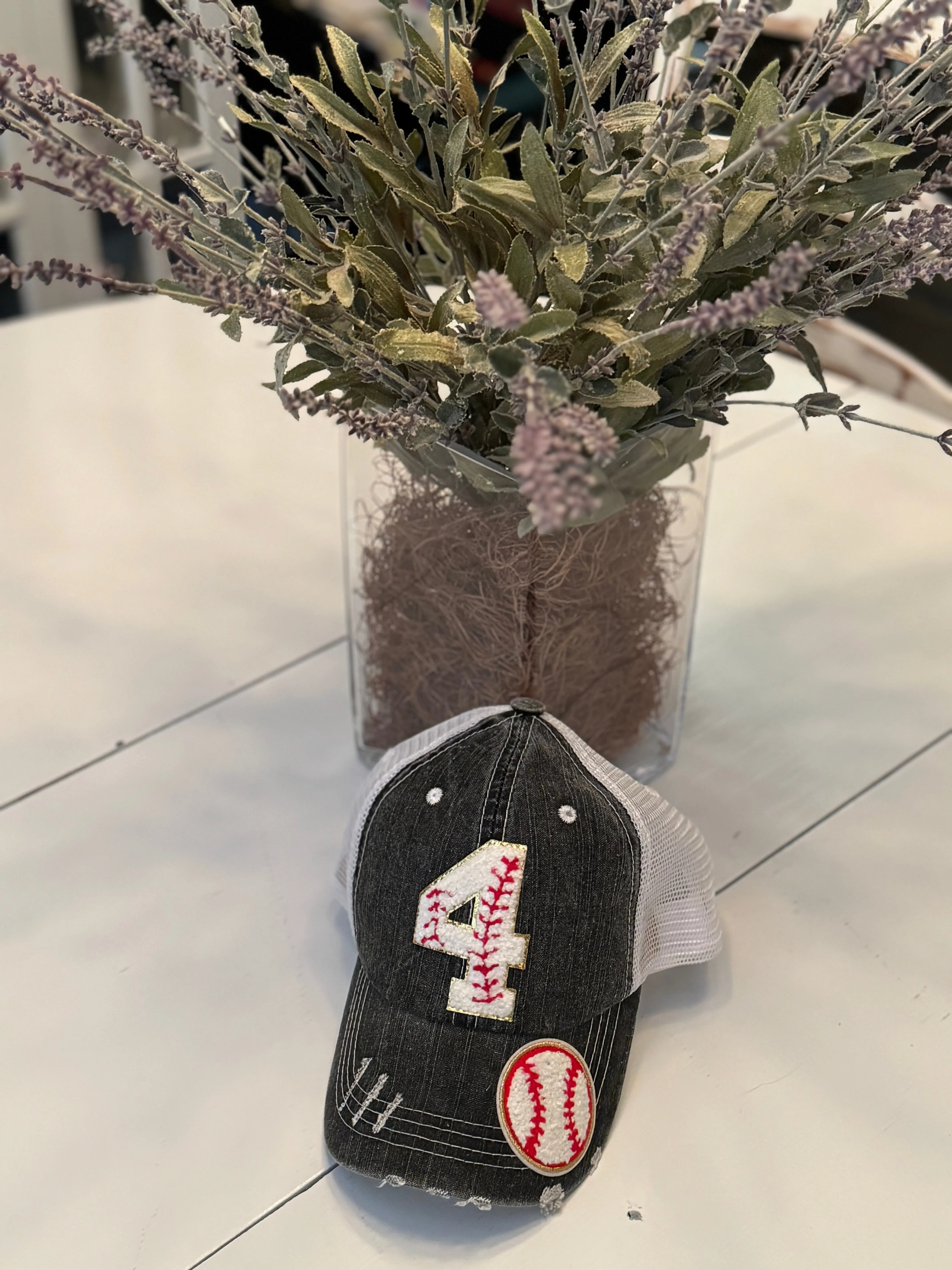 Chenille Patch Baseball Caps