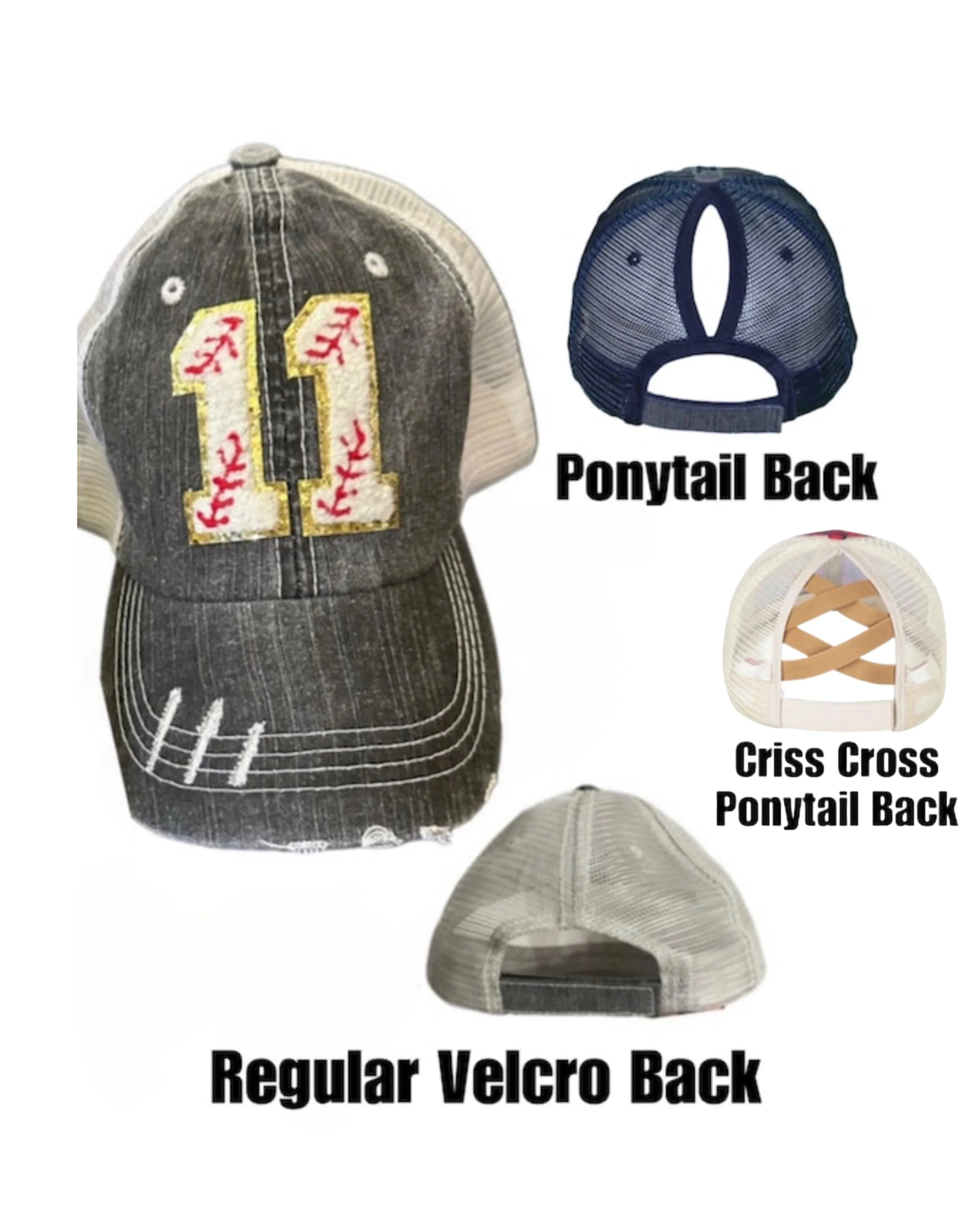 Chenille Patch Baseball Caps