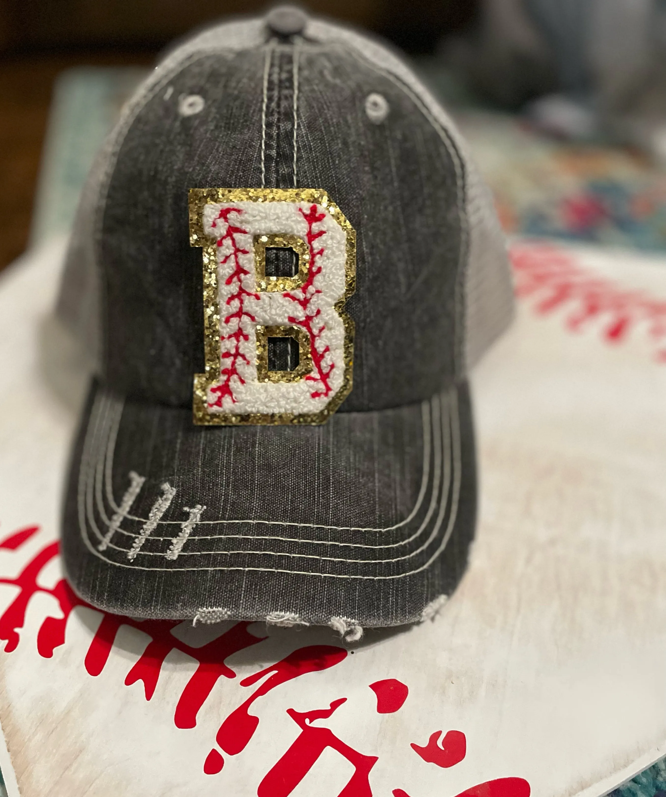 Chenille Patch Baseball Caps
