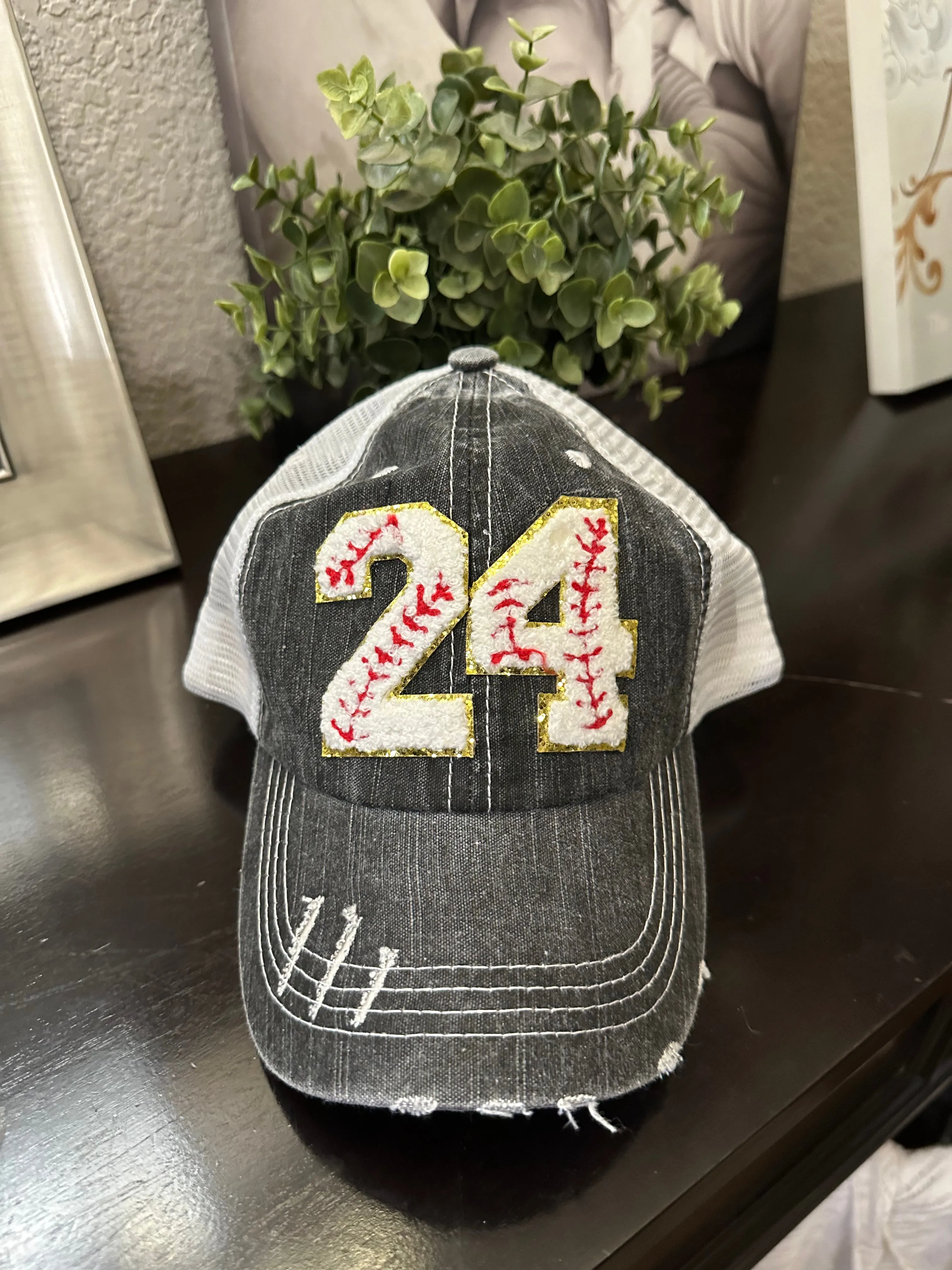 Chenille Patch Baseball Caps