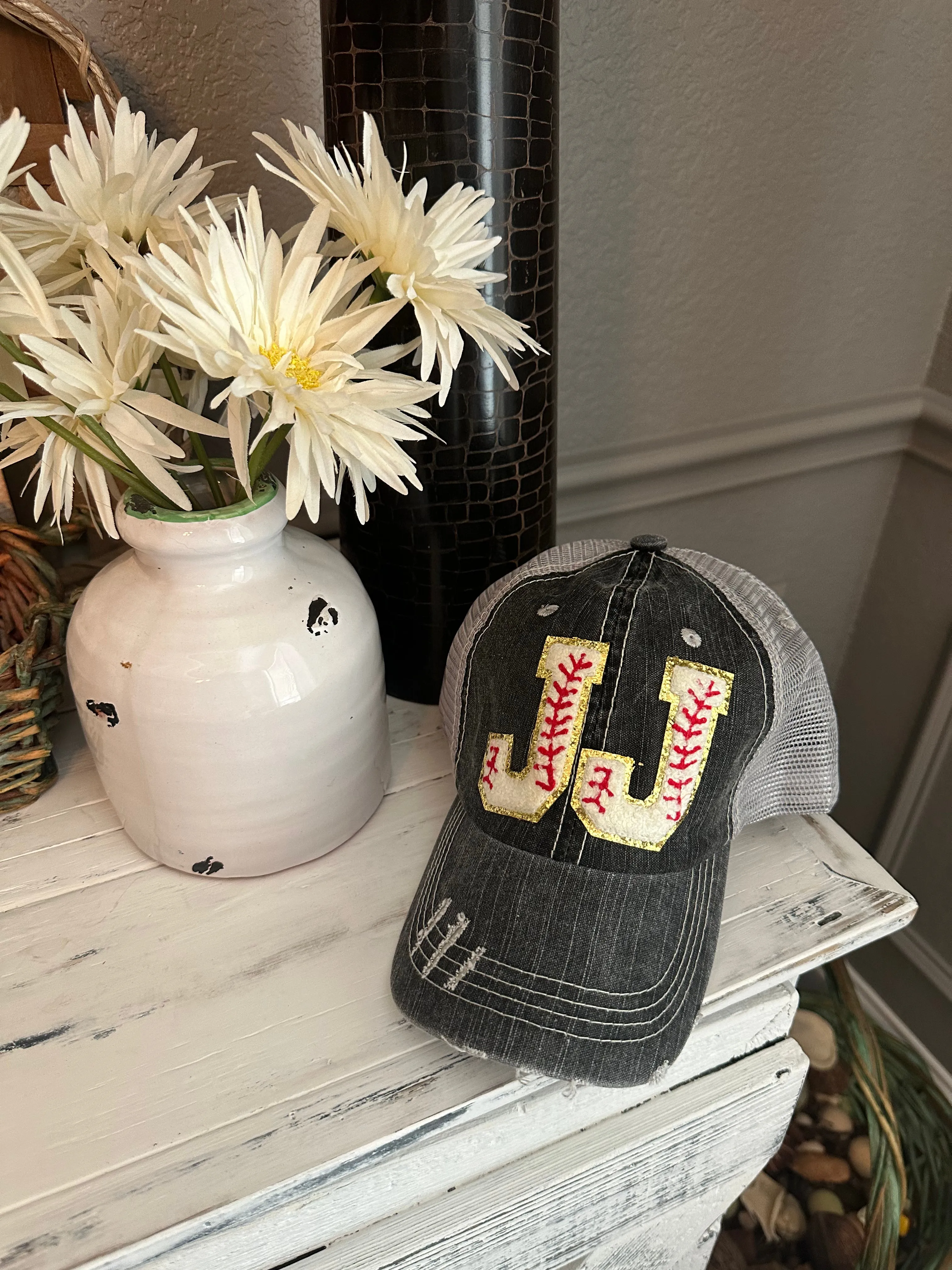 Chenille Patch Baseball Caps