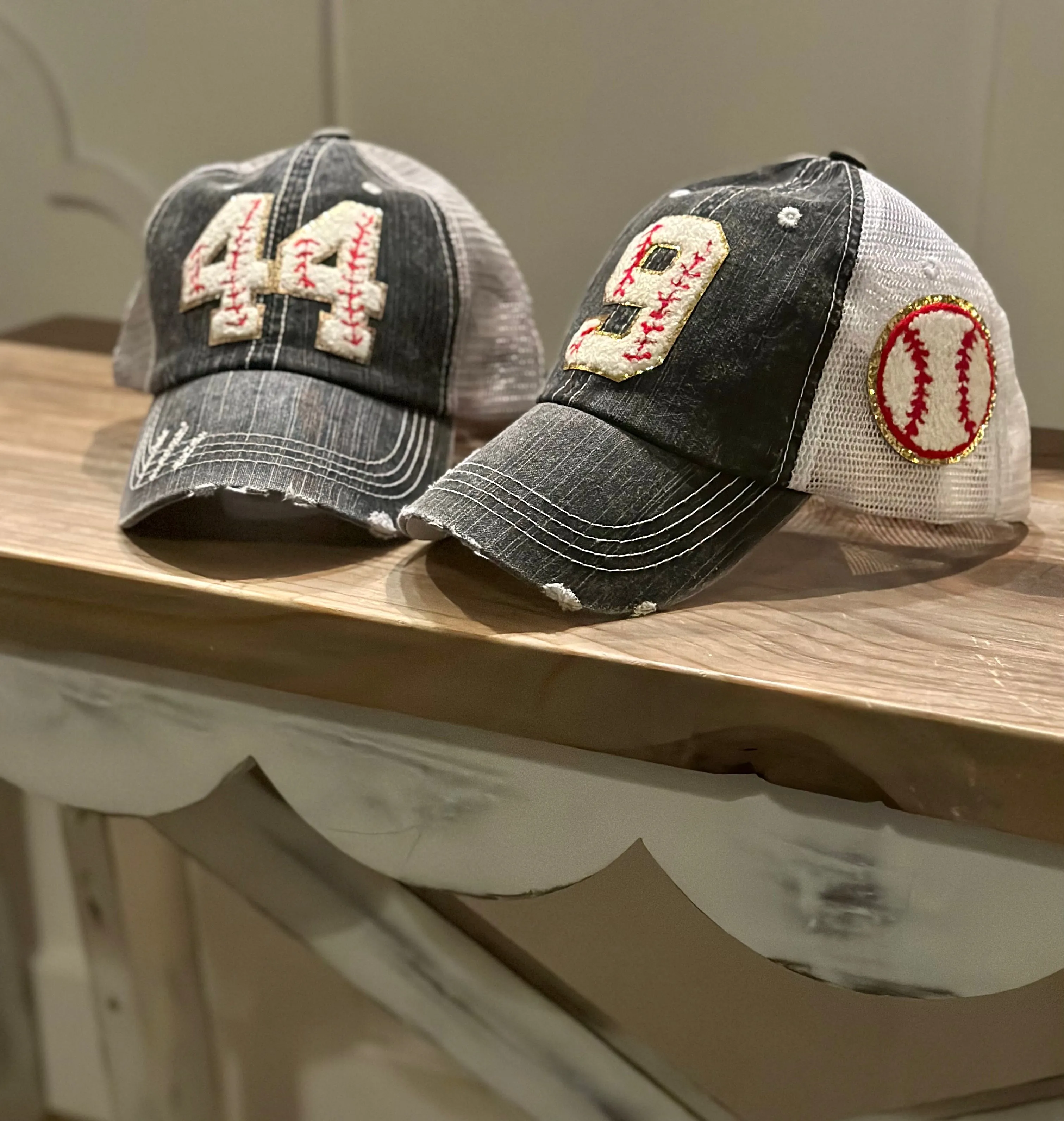 Chenille Patch Baseball Caps