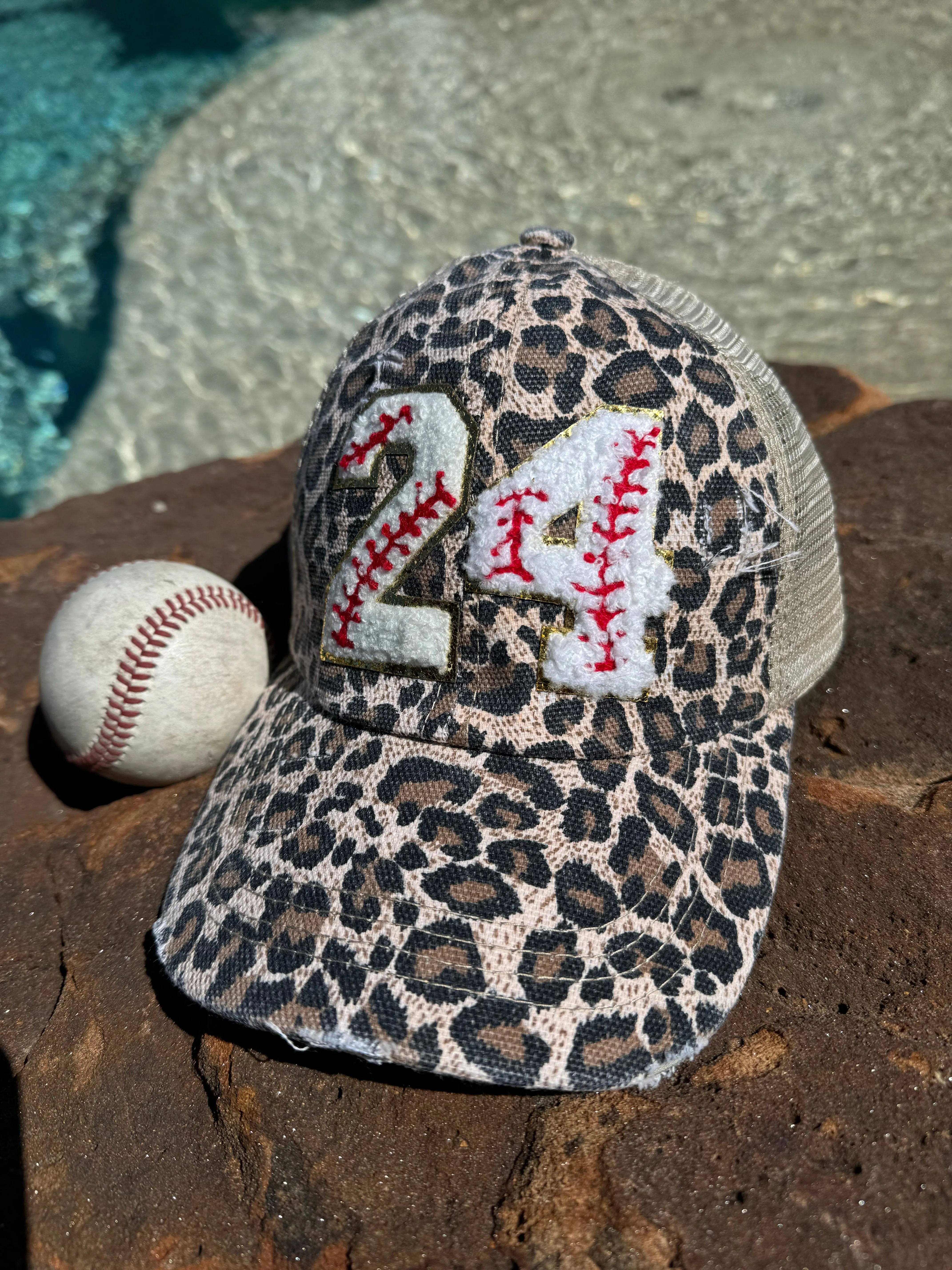 Chenille Patch Baseball Caps