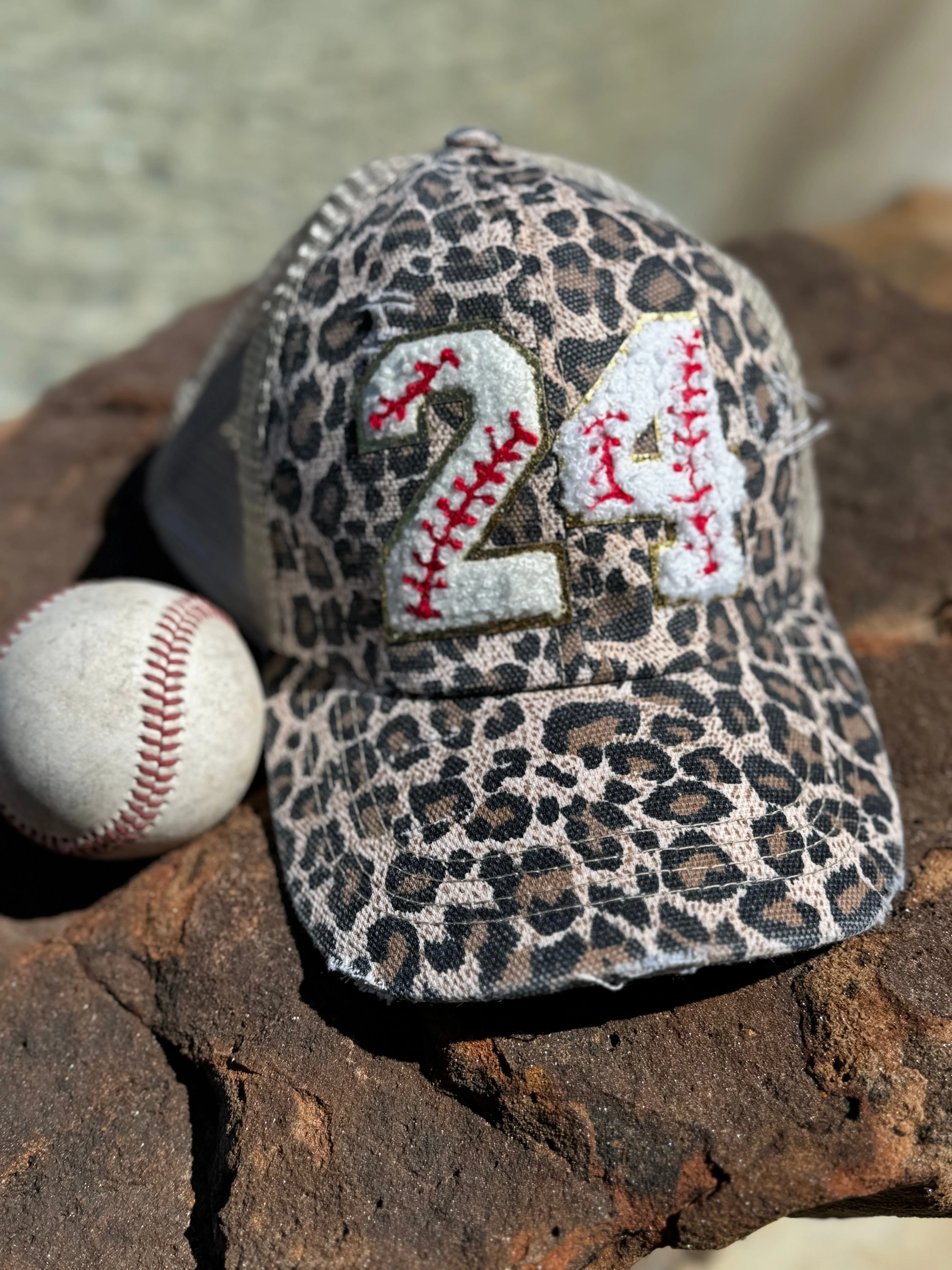 Chenille Patch Baseball Caps