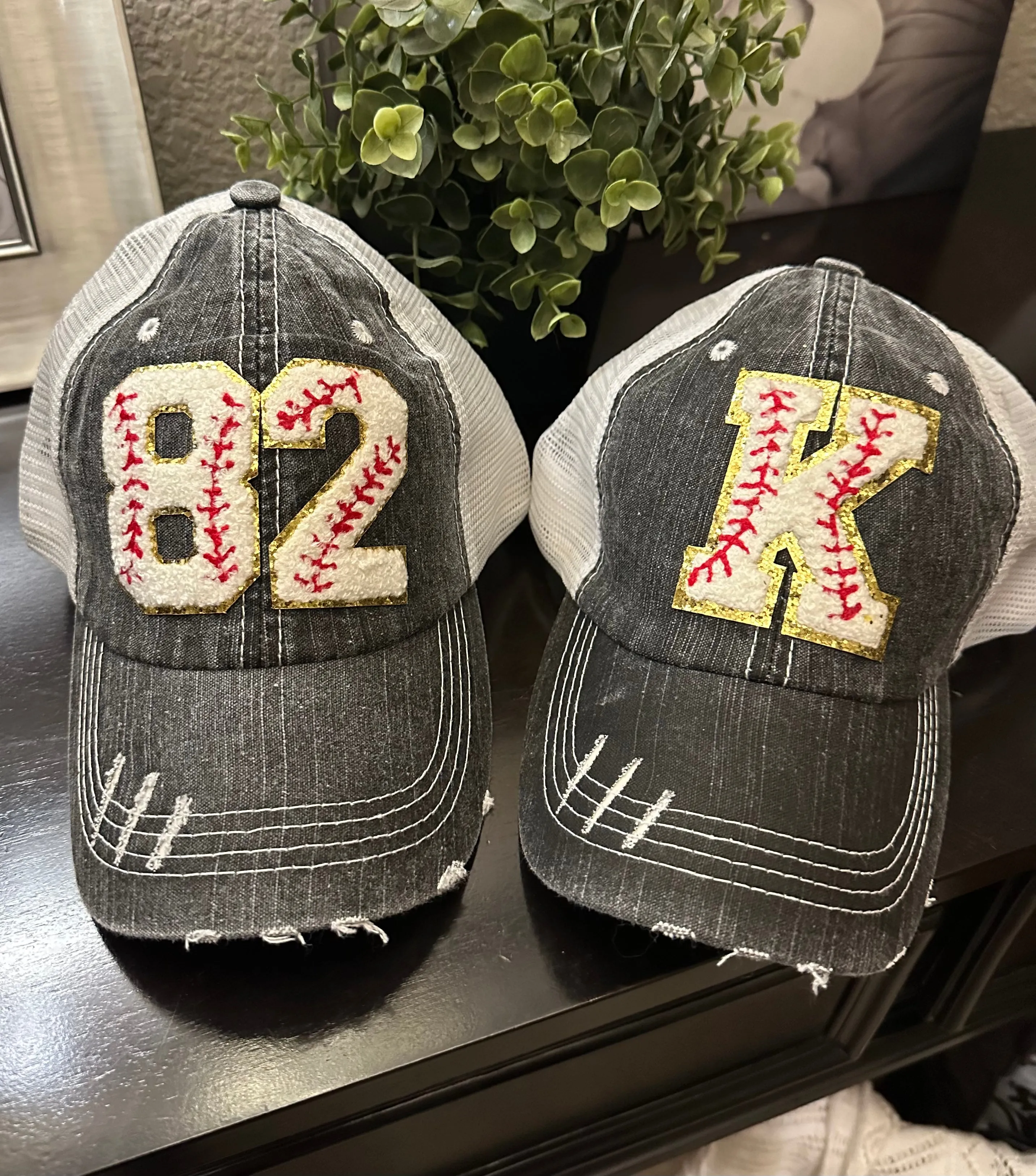 Chenille Patch Baseball Caps