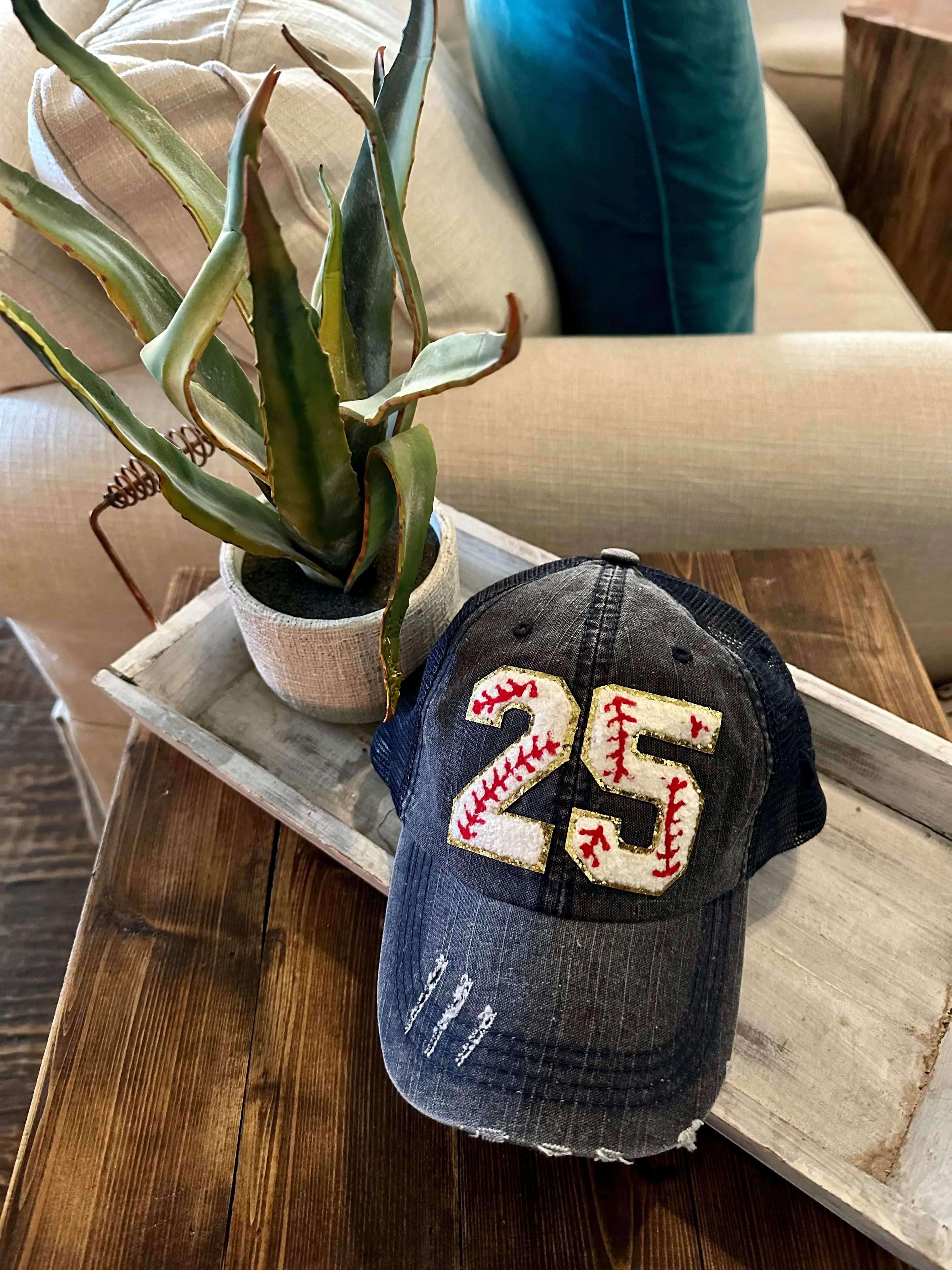 Chenille Patch Baseball Caps