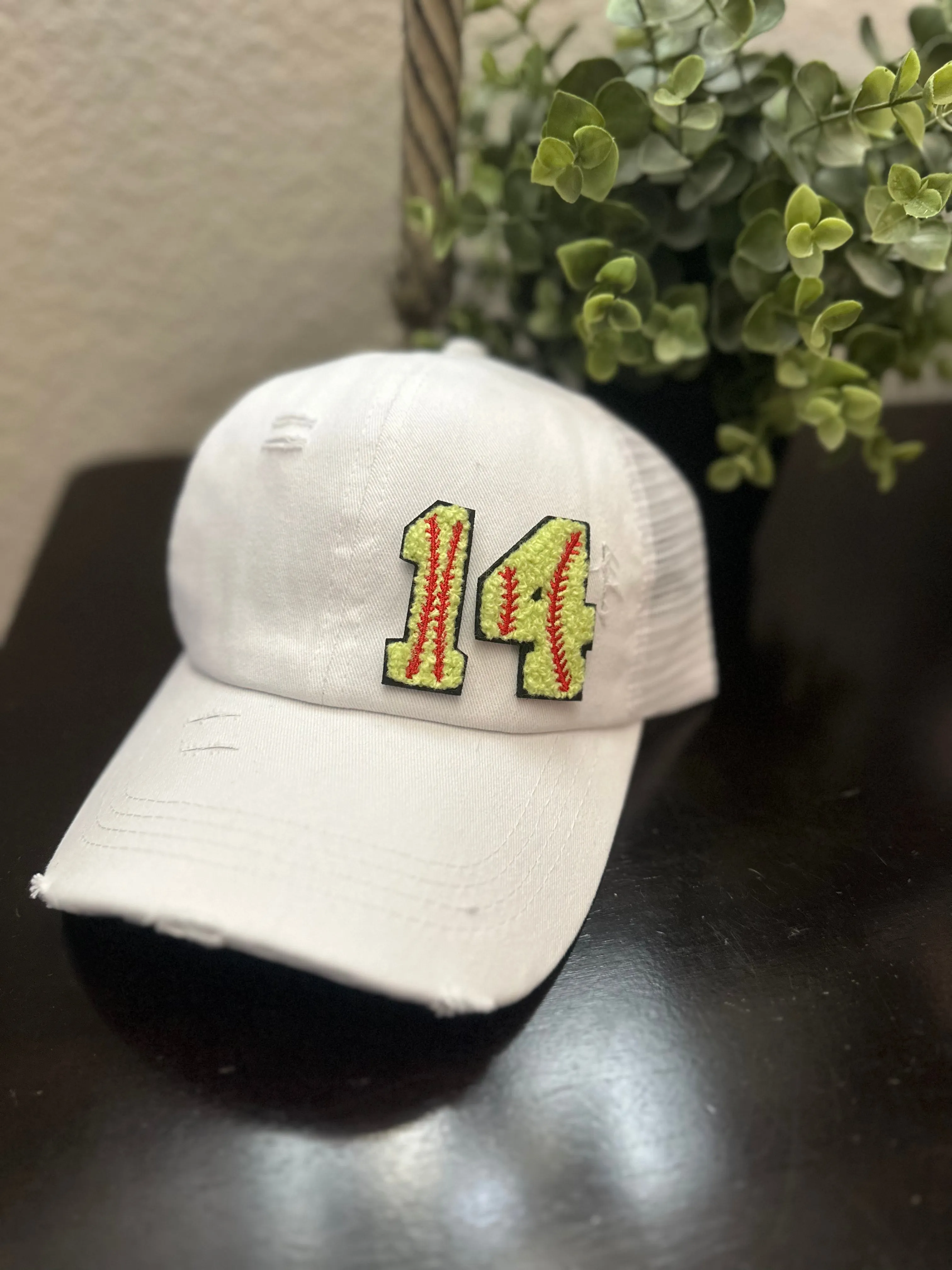 Chenille Patch Baseball Caps