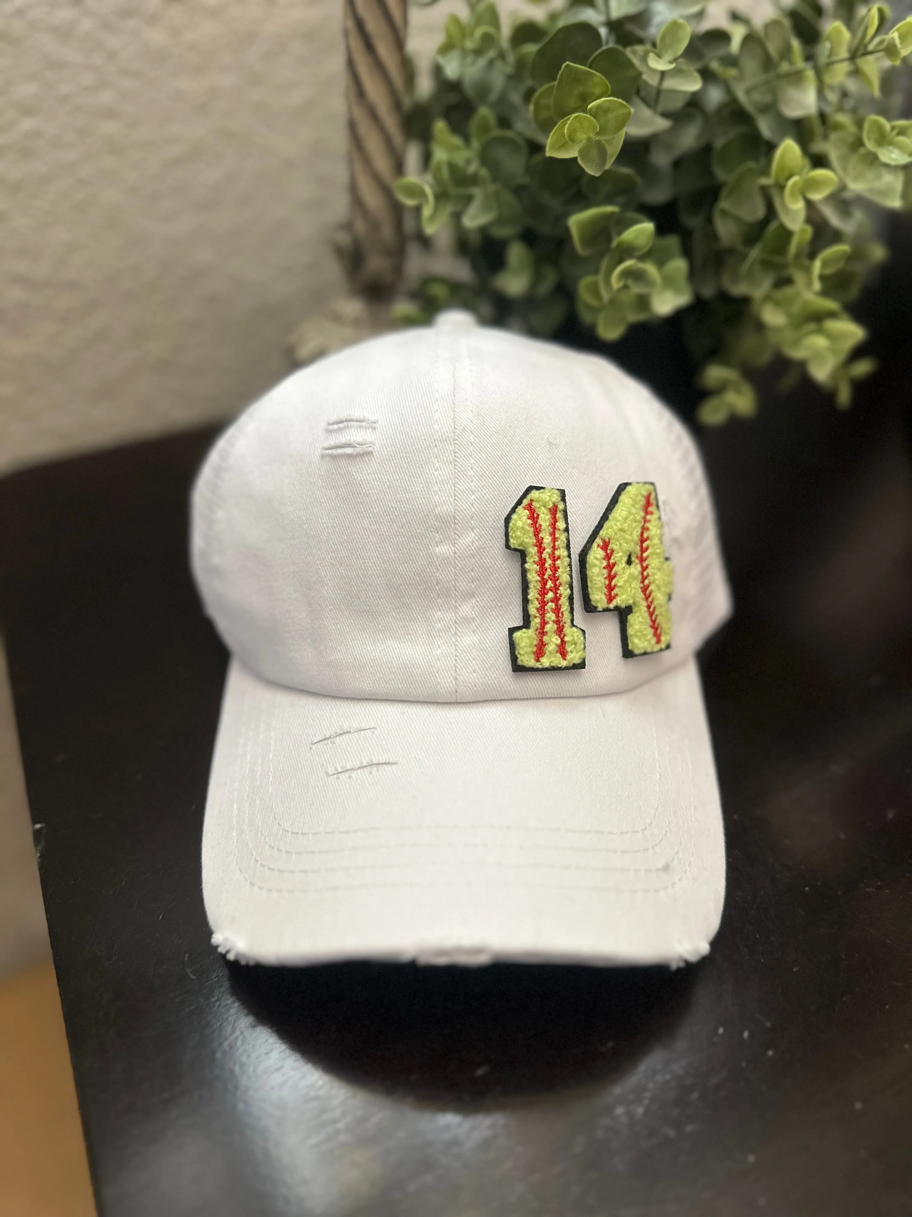 Chenille Patch Baseball Caps