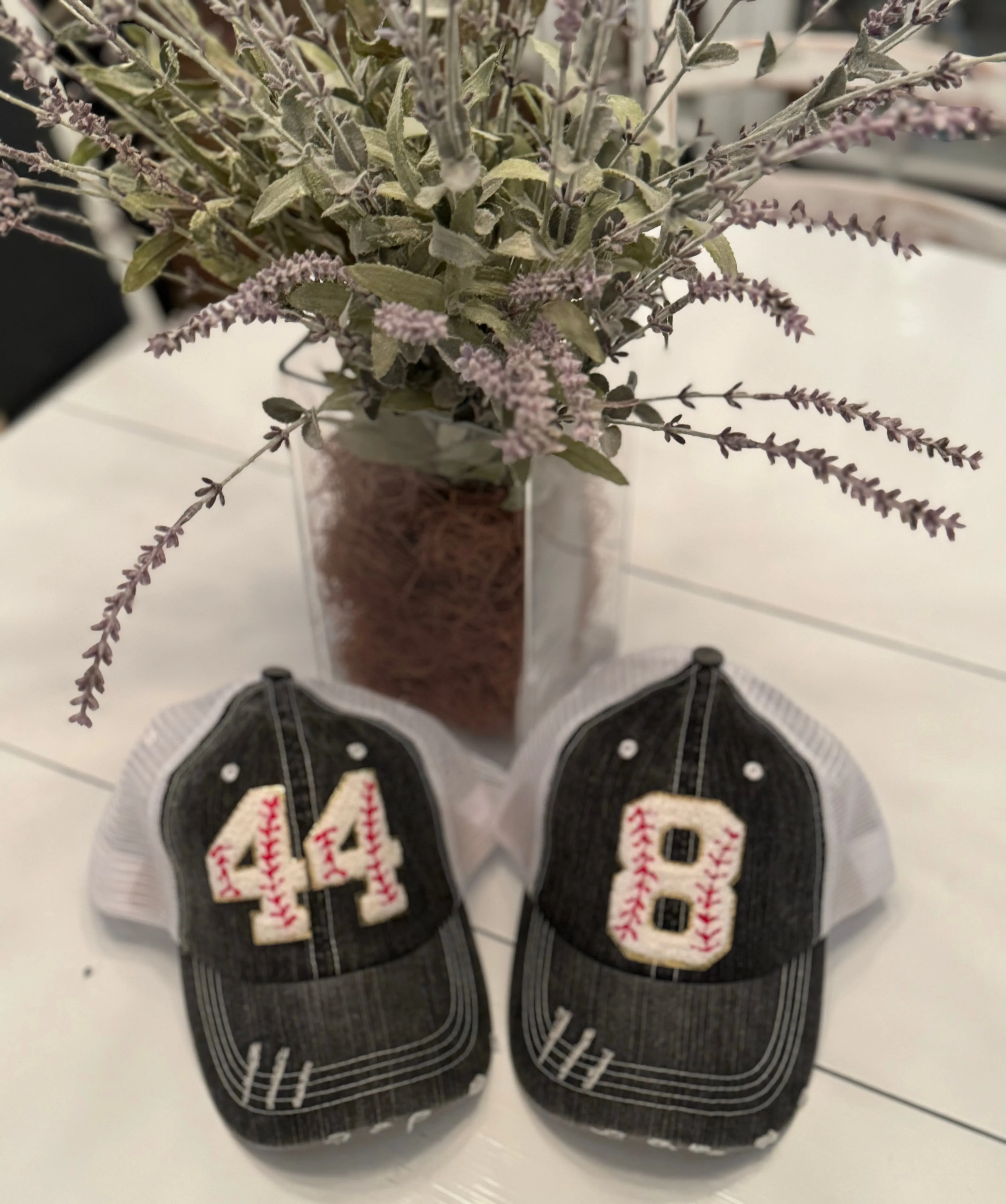 Chenille Patch Baseball Caps