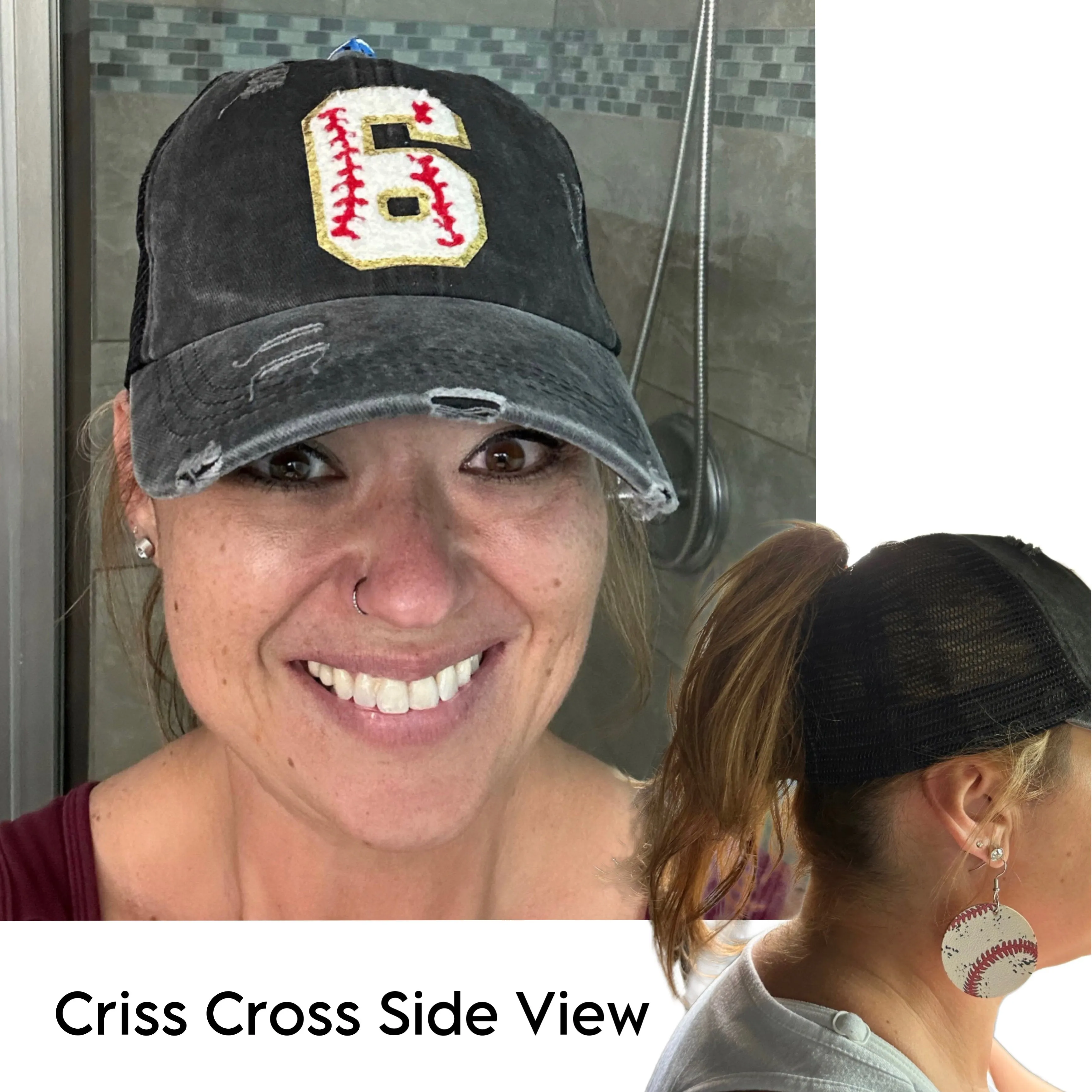 Chenille Patch Baseball Caps