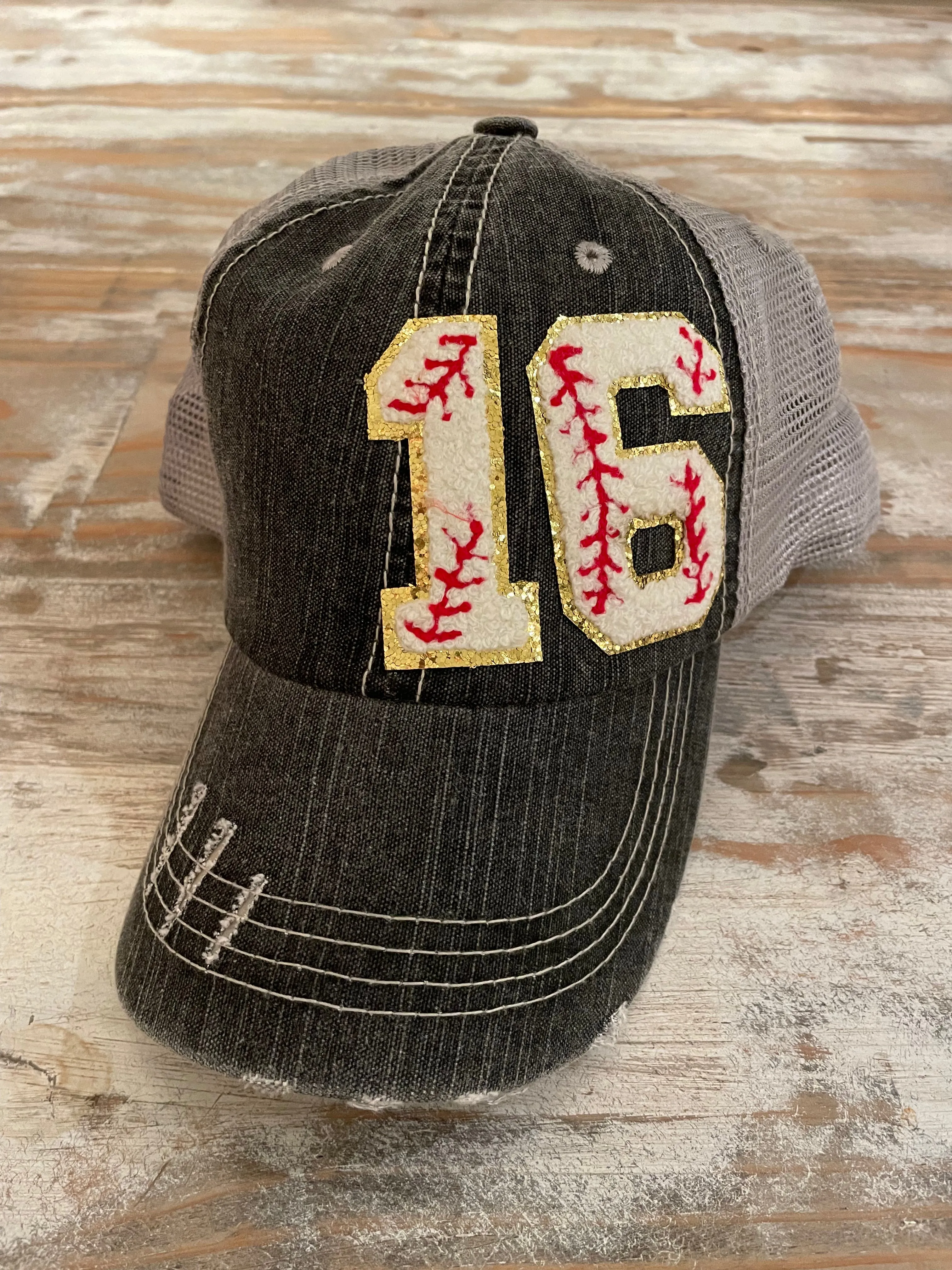 Chenille Patch Baseball Caps