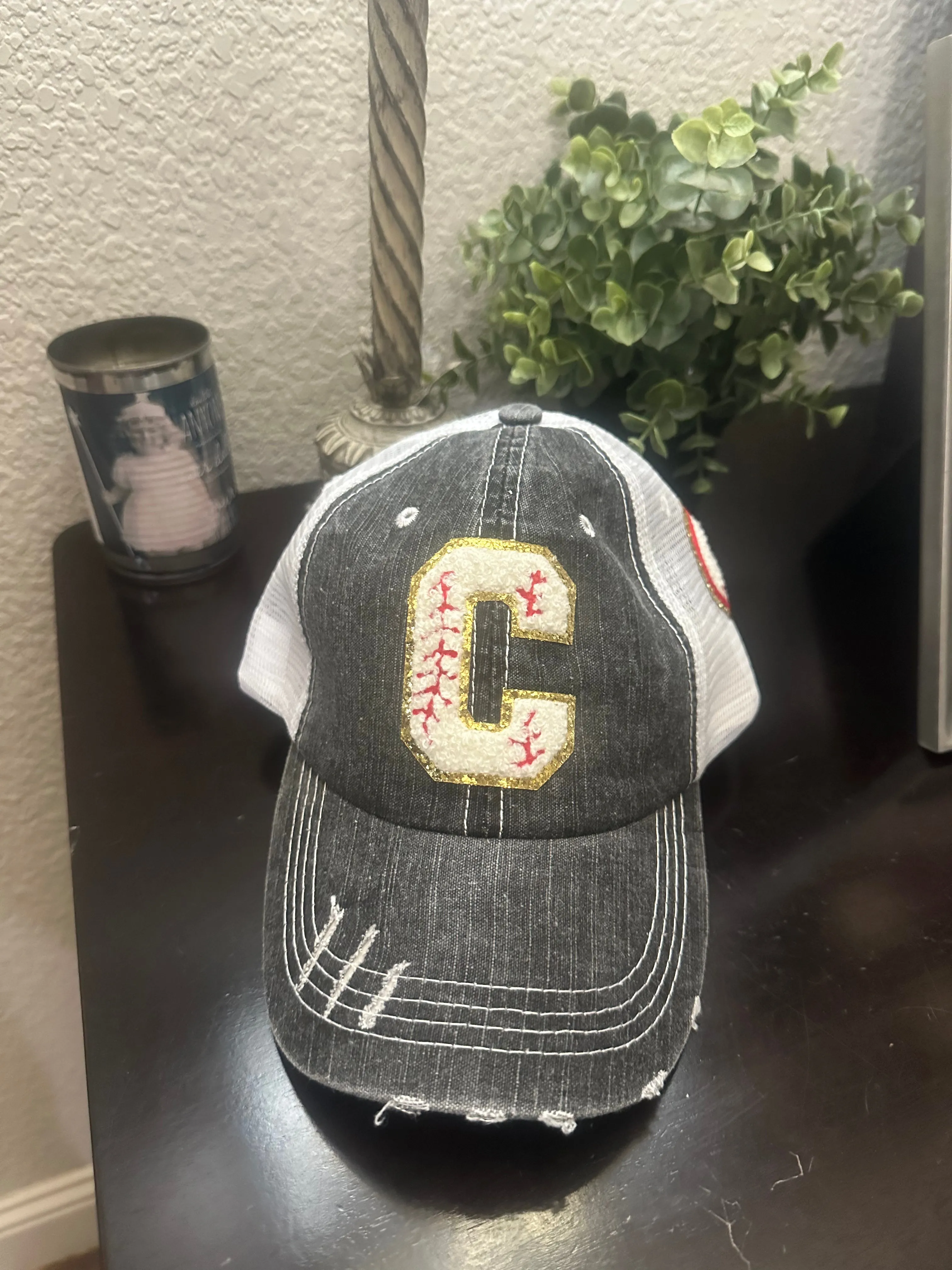 Chenille Patch Baseball Caps