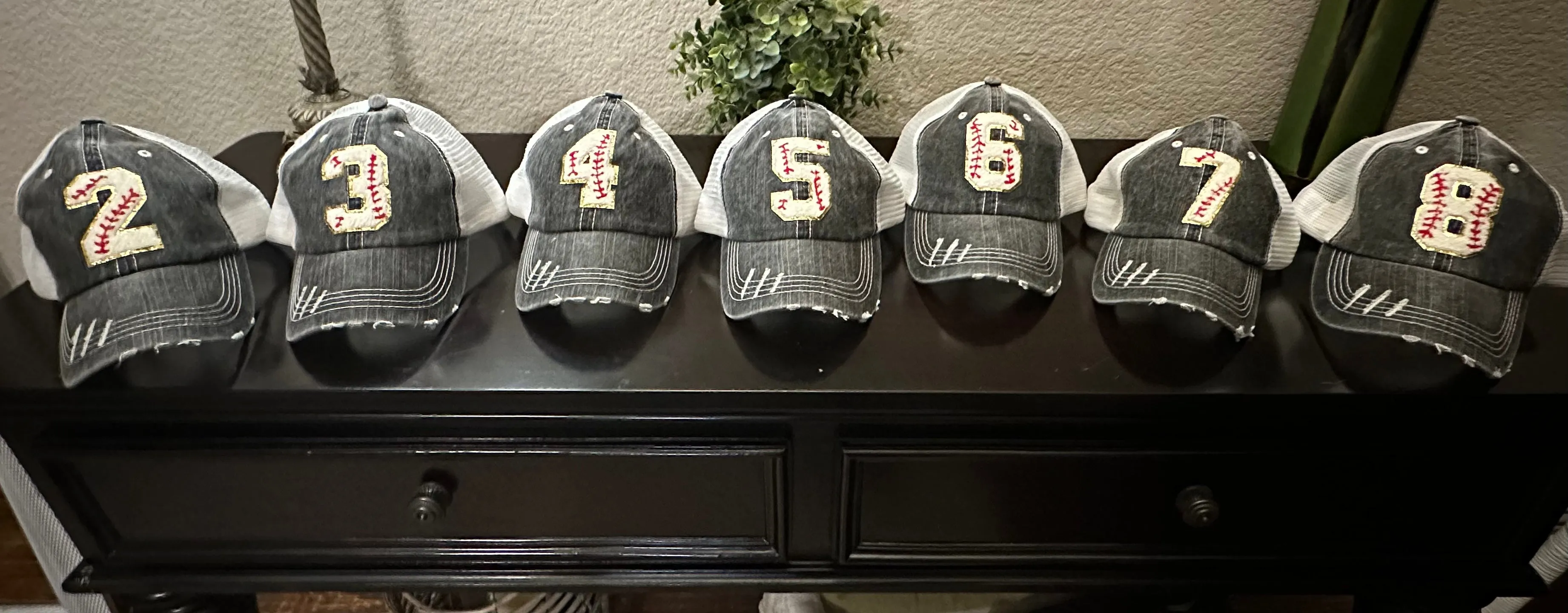 Chenille Patch Baseball Caps