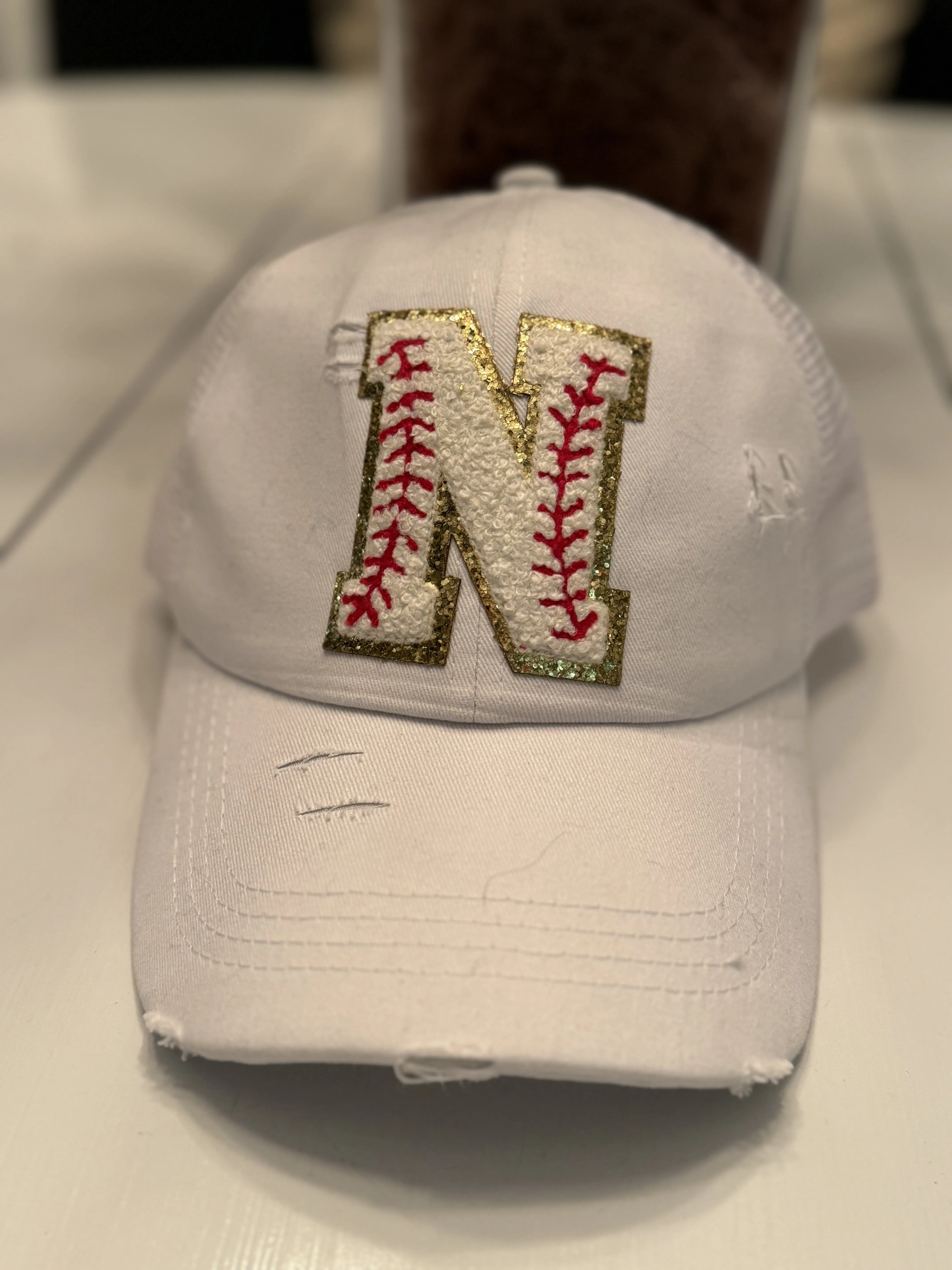 Chenille Patch Baseball Caps