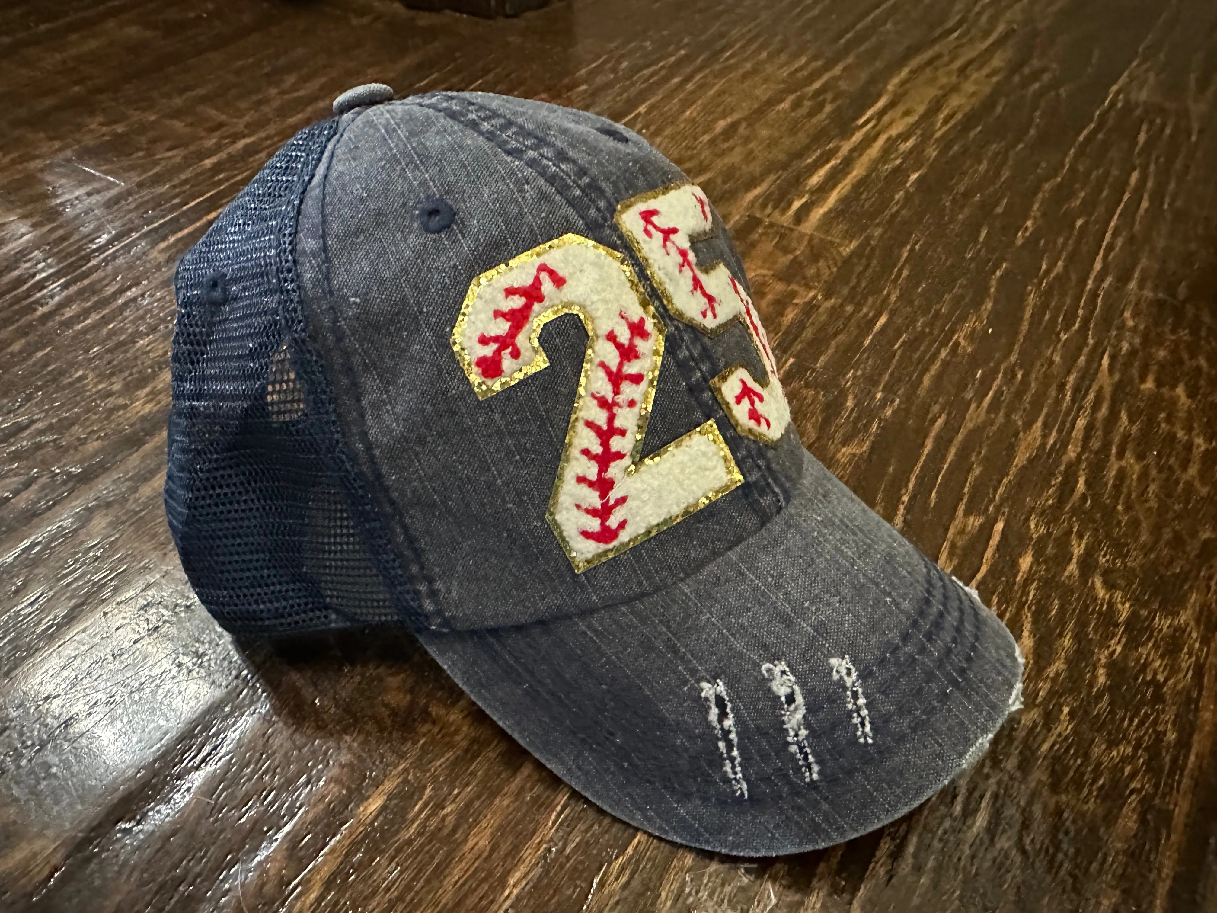Chenille Patch Baseball Caps