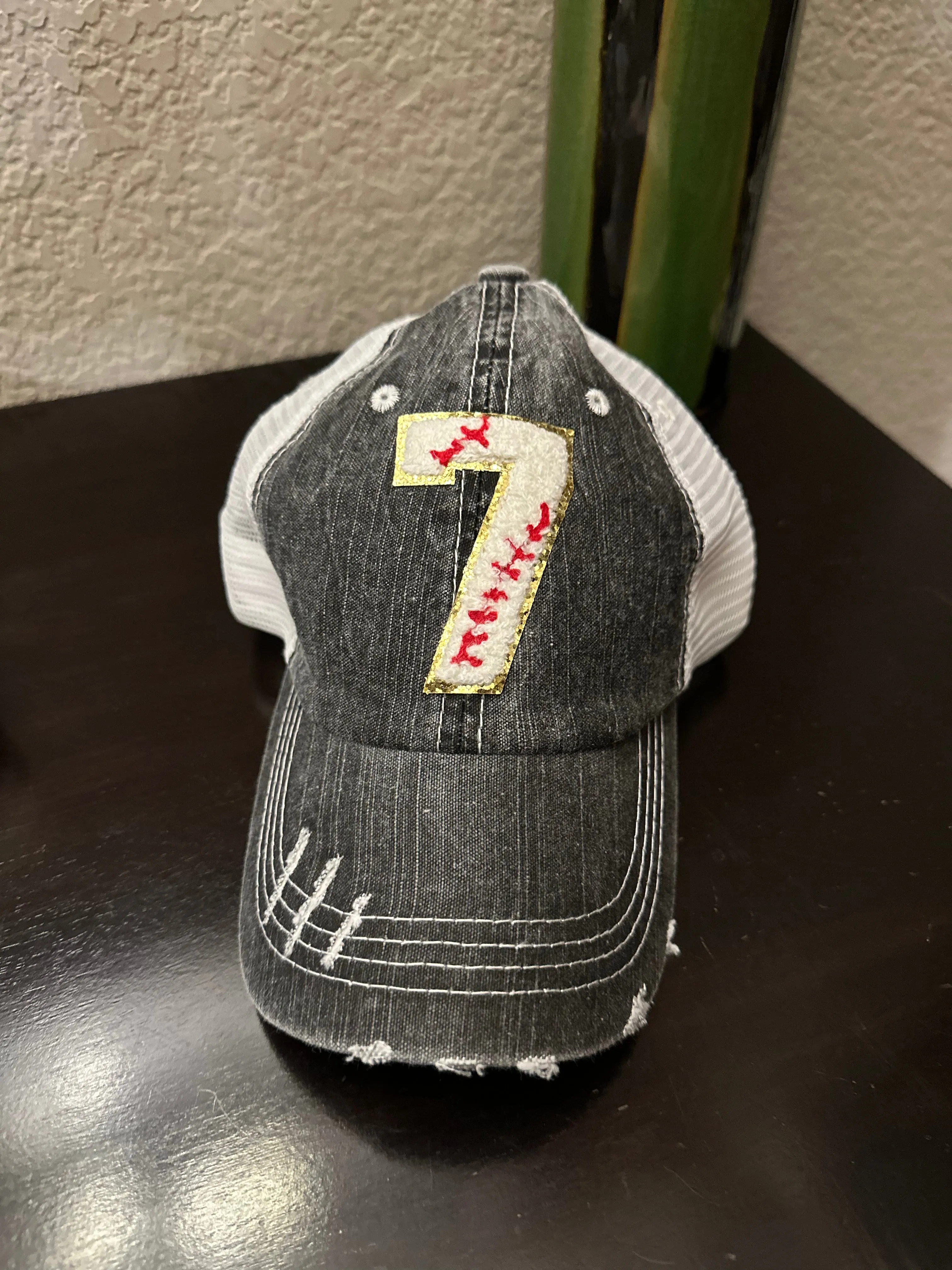 Chenille Patch Baseball Caps