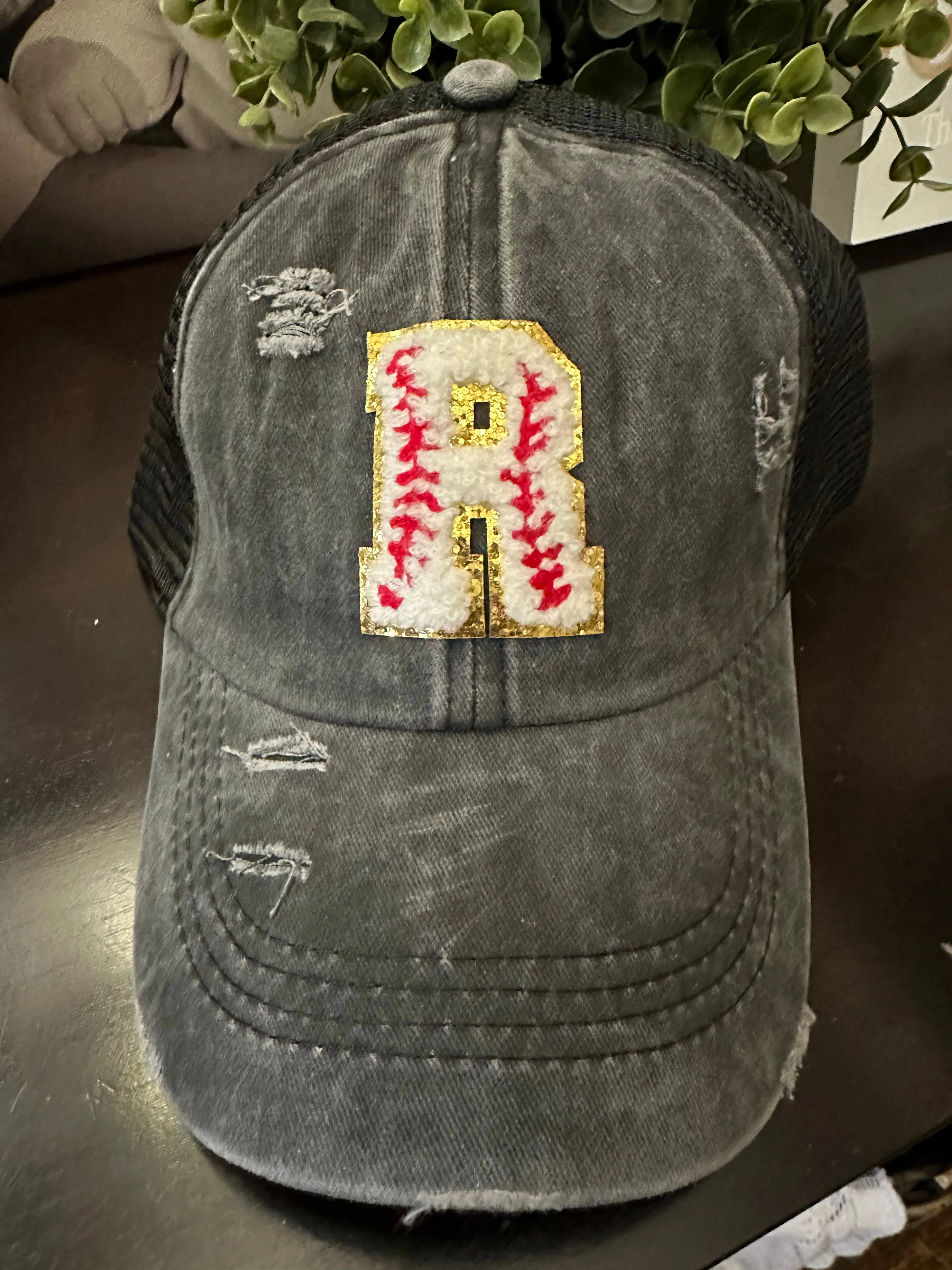 Chenille Patch Baseball Caps