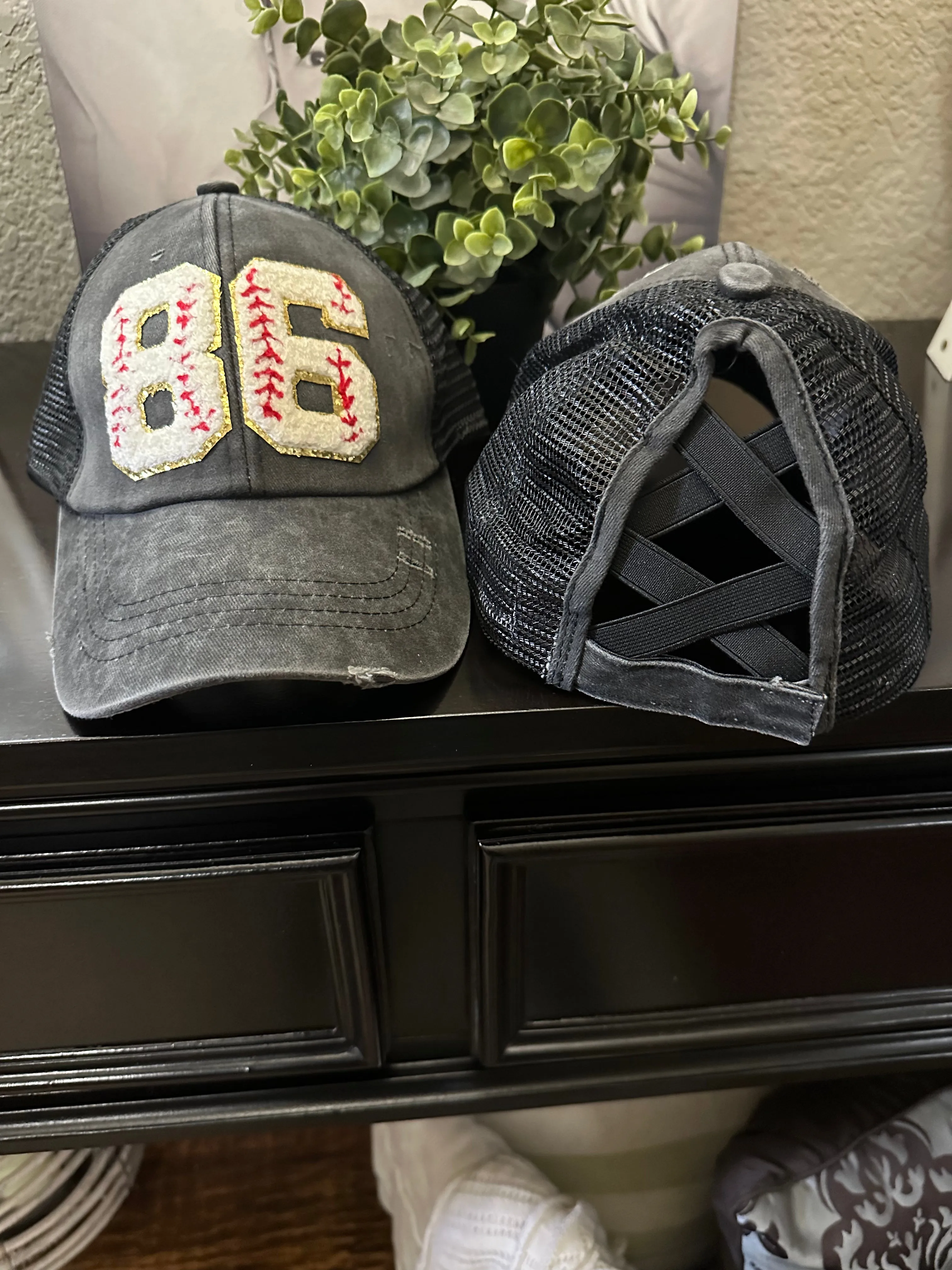 Chenille Patch Baseball Caps