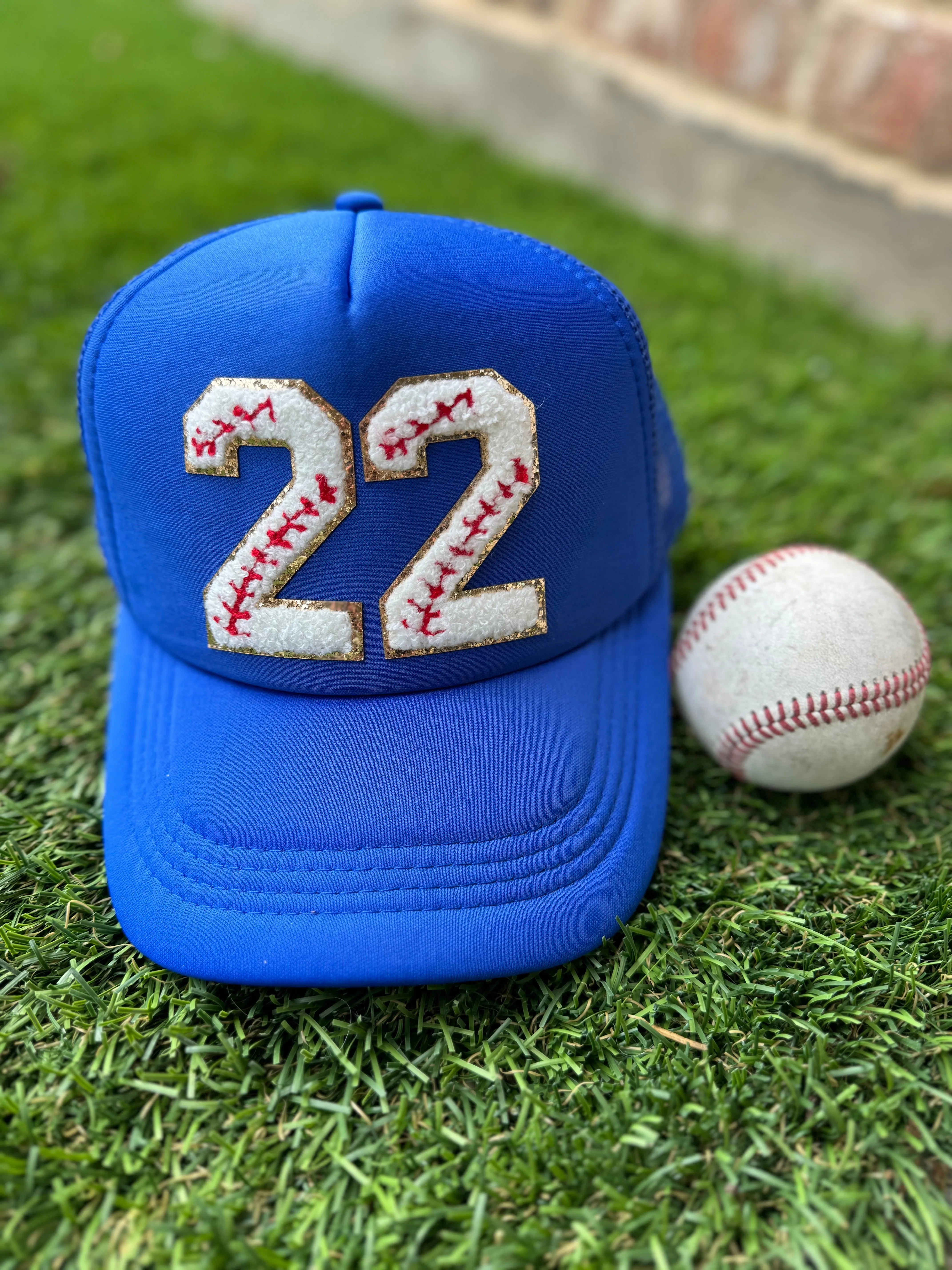 Chenille Patch Baseball Caps