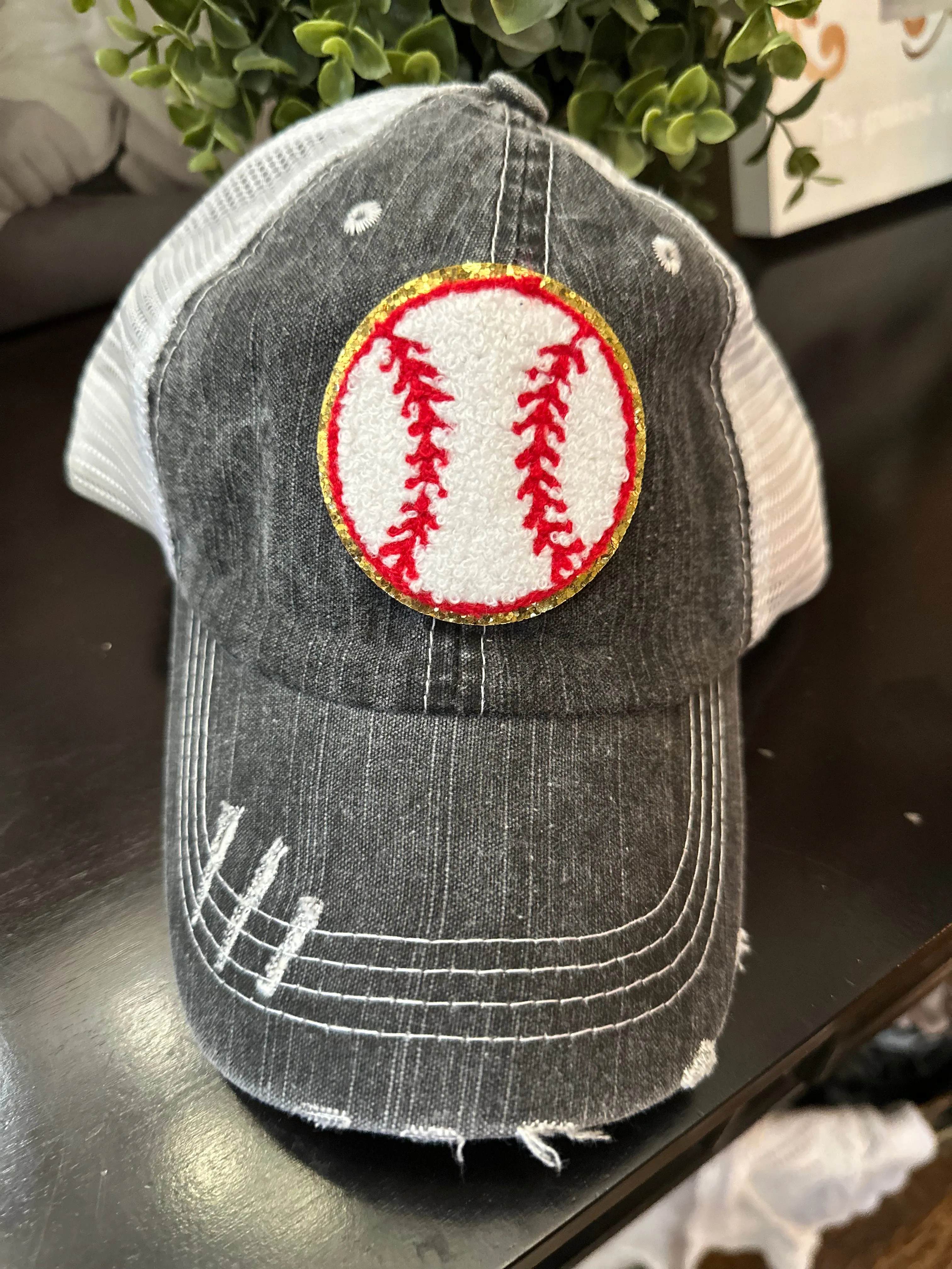 Chenille Patch Baseball Caps