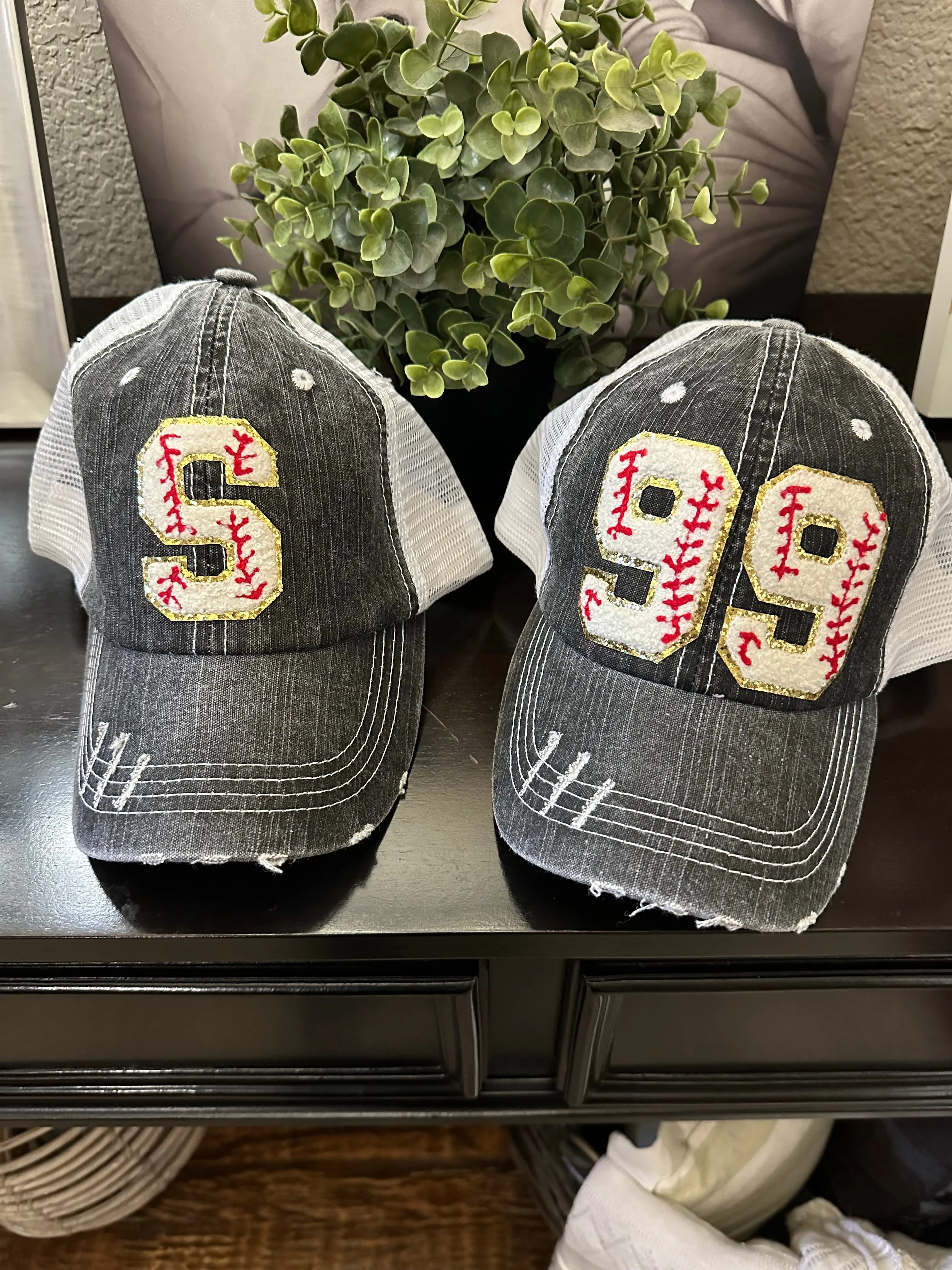 Chenille Patch Baseball Caps