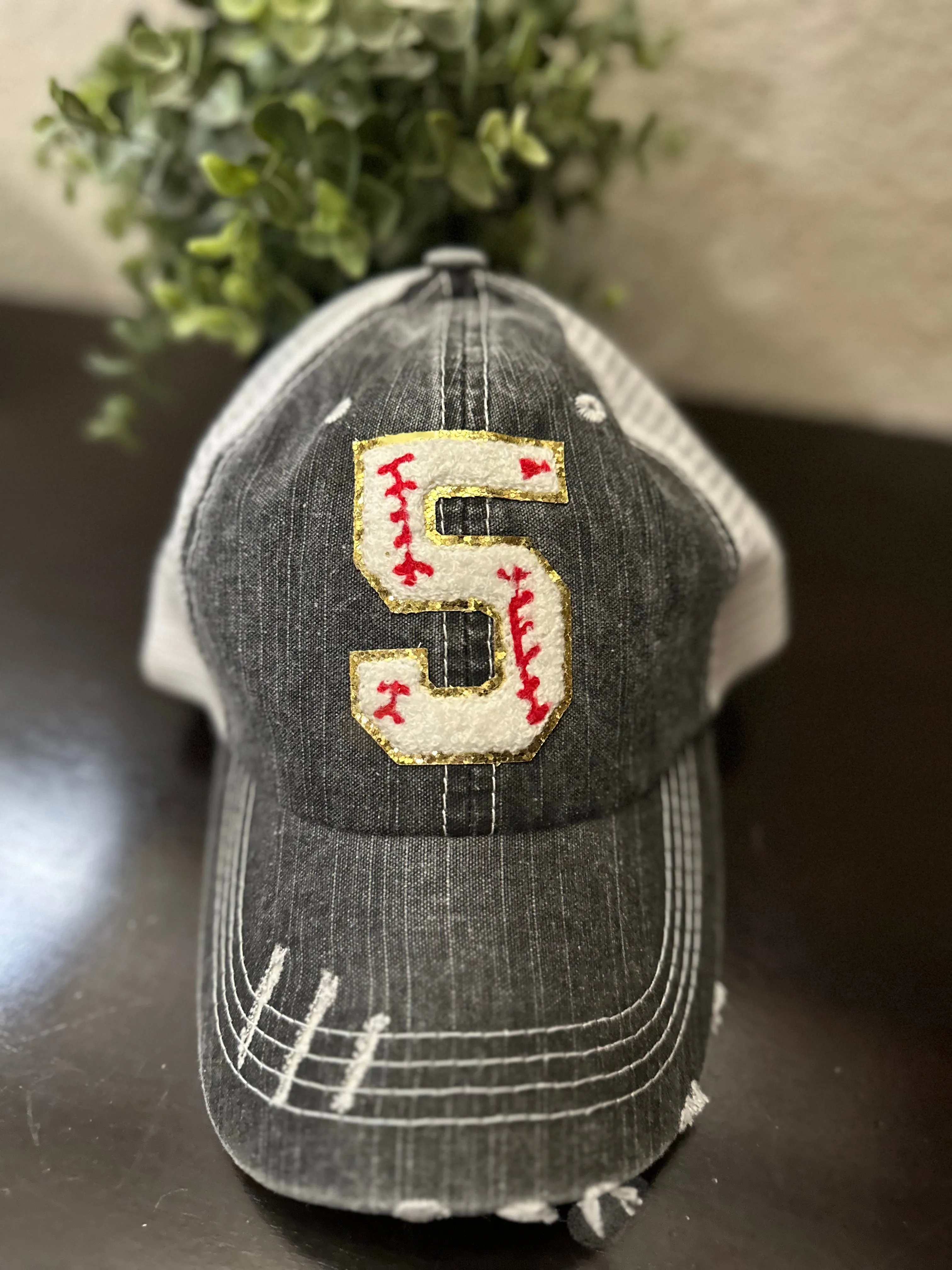 Chenille Patch Baseball Caps