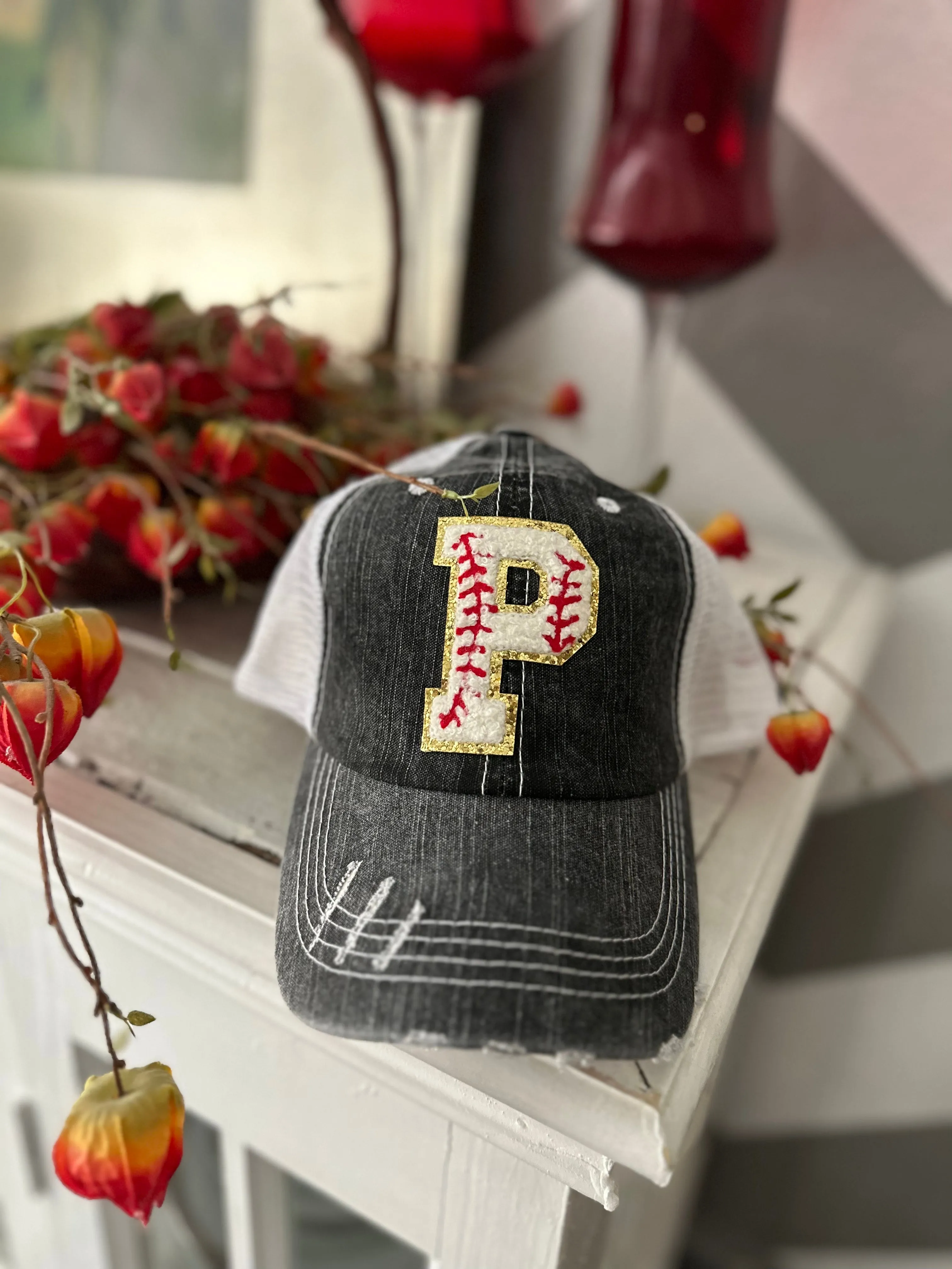 Chenille Patch Baseball Caps