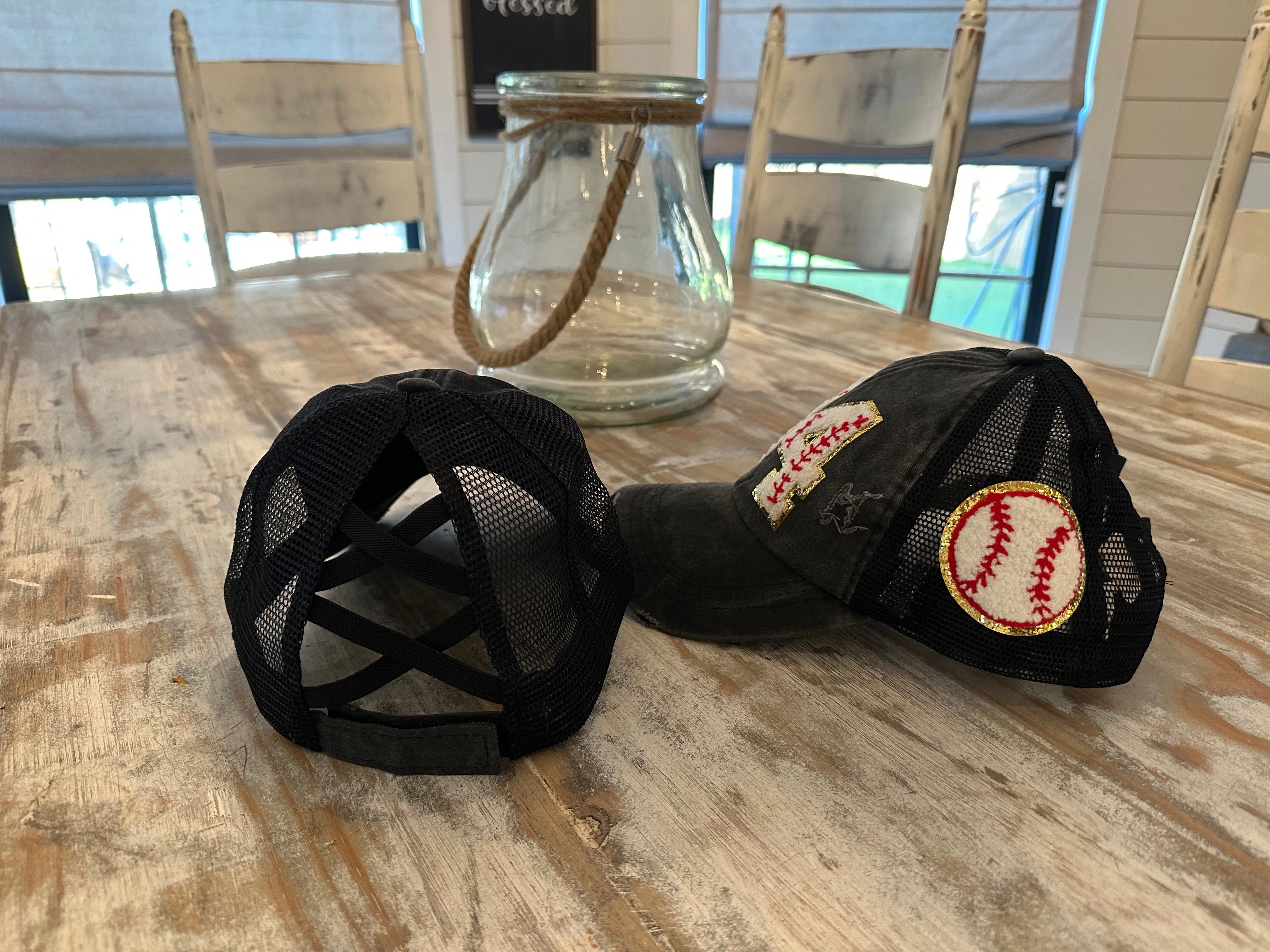 Chenille Patch Baseball Caps