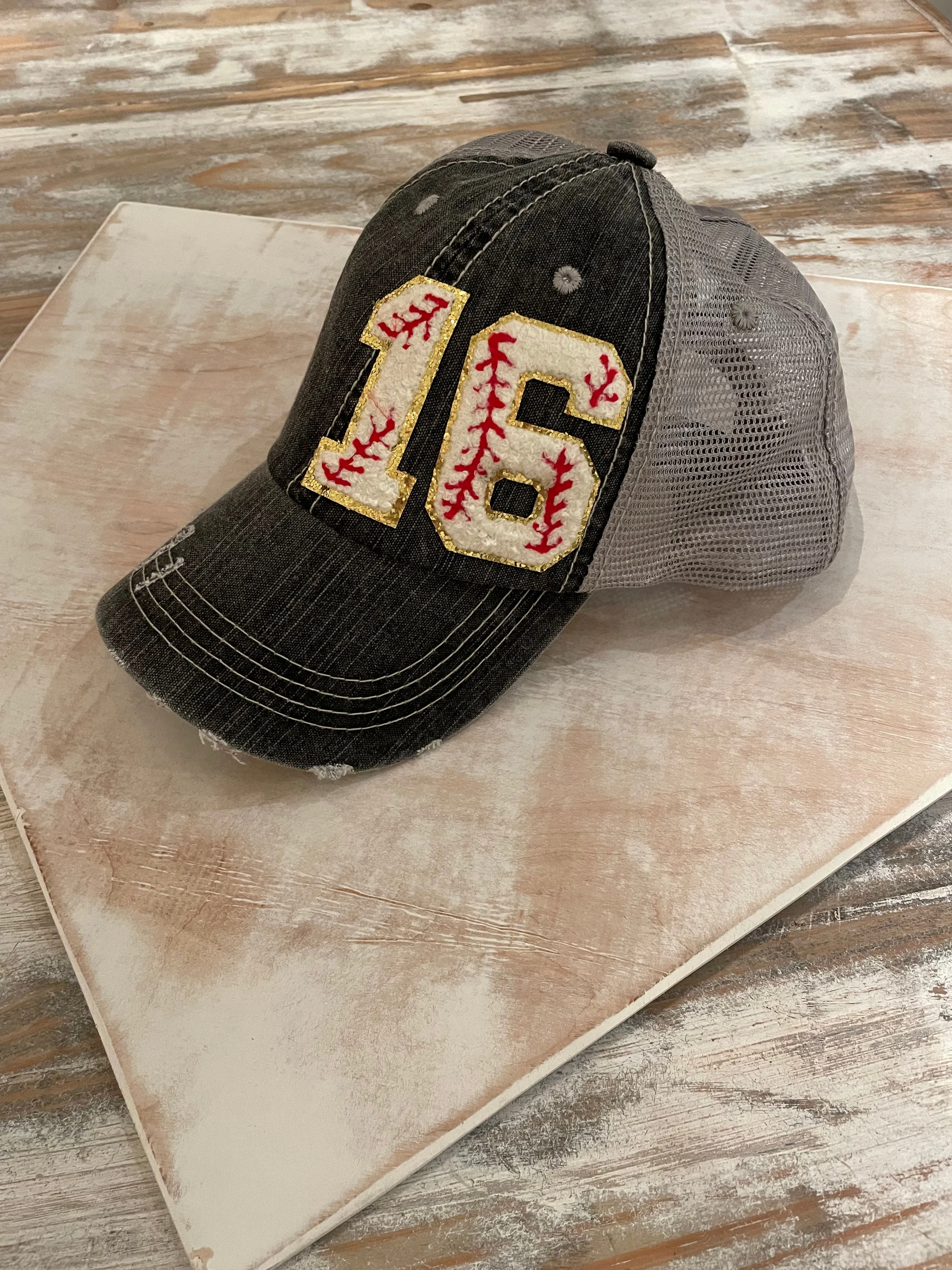 Chenille Patch Baseball Caps