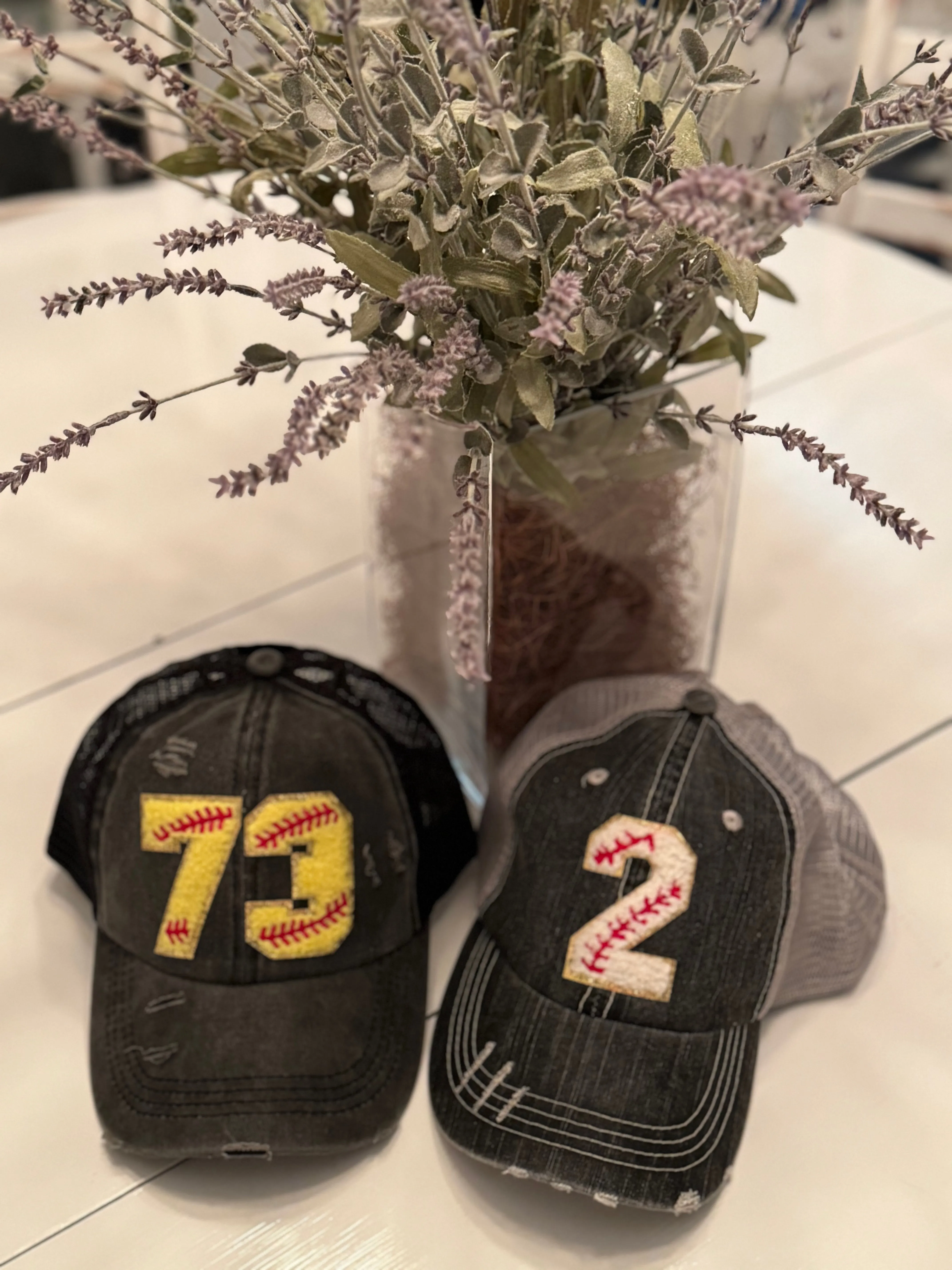 Chenille Patch Baseball Caps