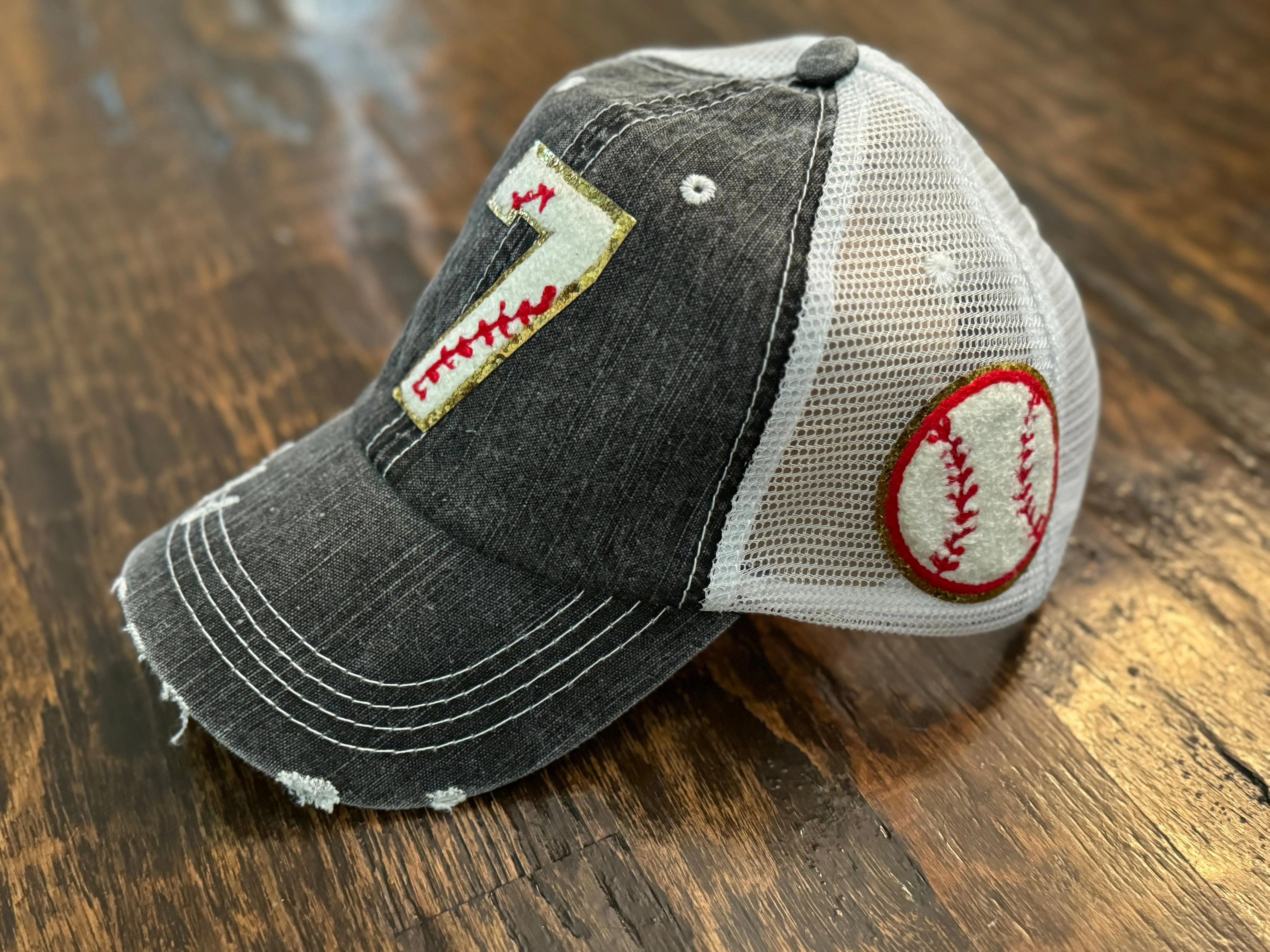 Chenille Patch Baseball Caps