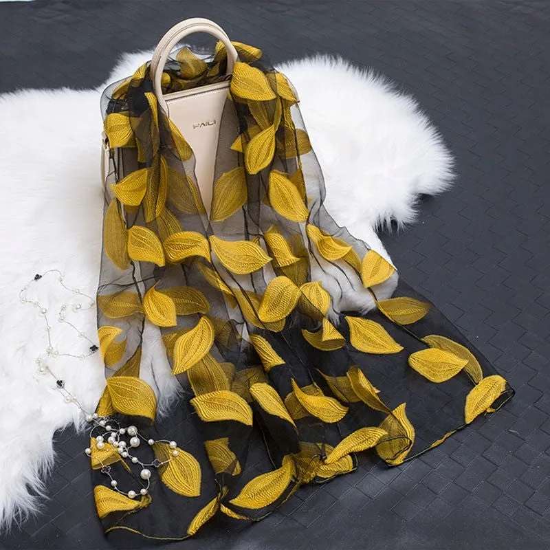 Chic and Fashionable Summer Silky Scarf