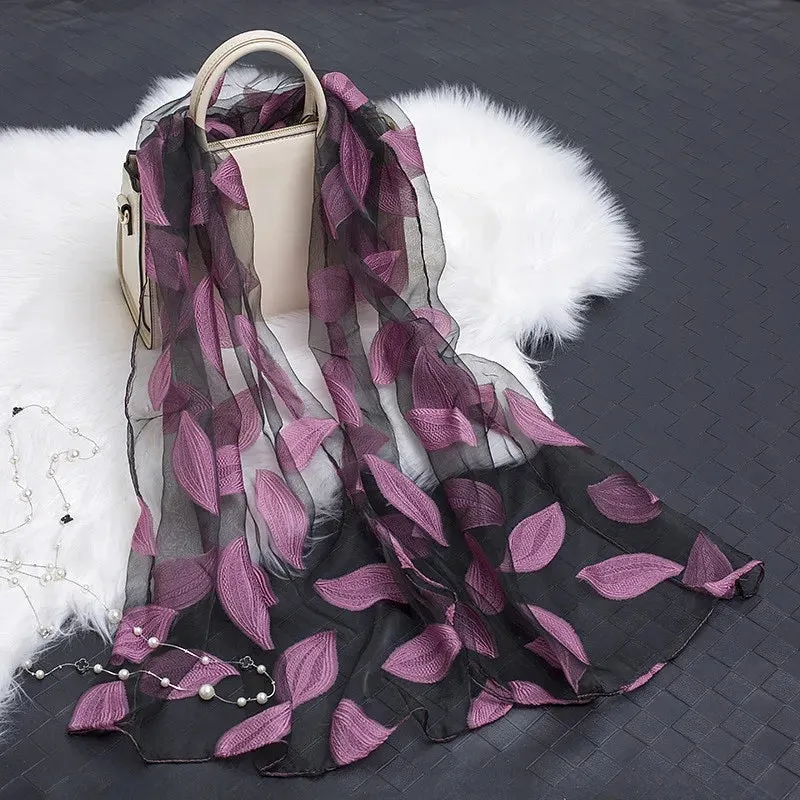 Chic and Fashionable Summer Silky Scarf