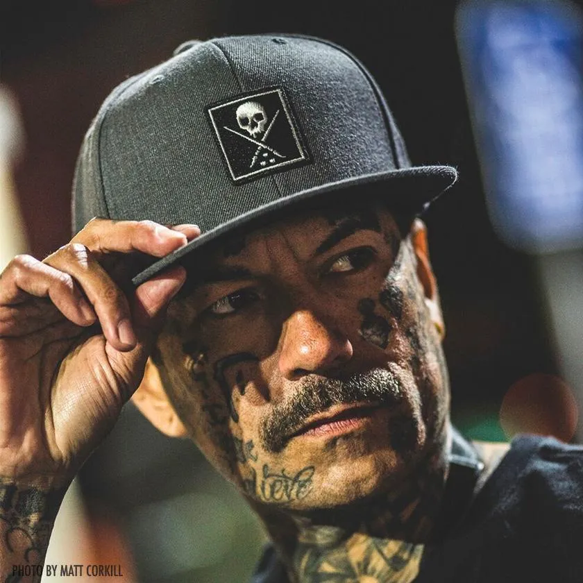 Collective Grey Snapback Cap