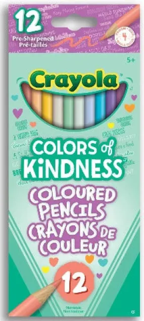 Crayola Coloured Pencils Colours of Kindness
