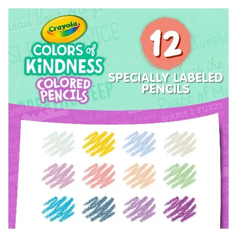 Crayola Coloured Pencils Colours of Kindness