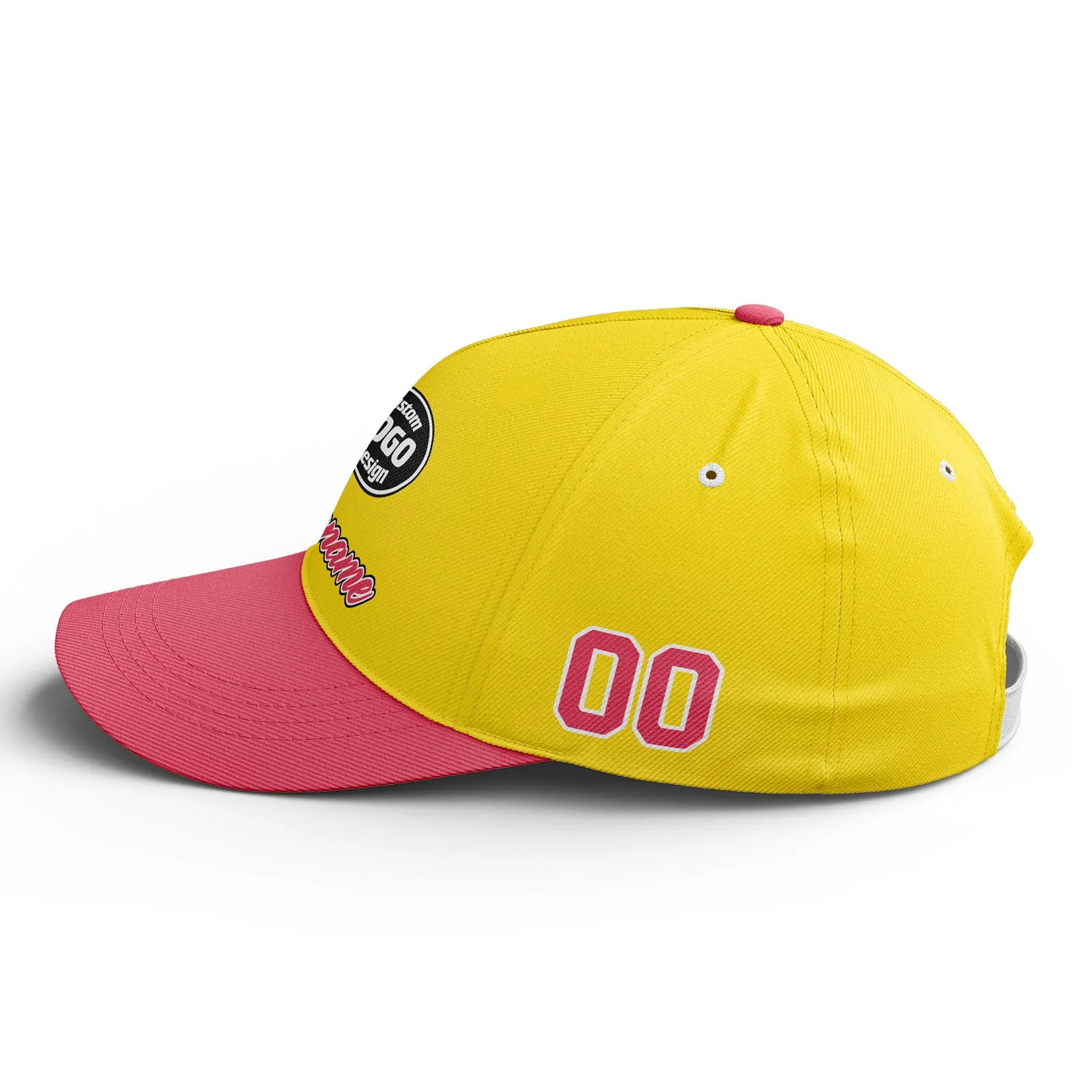 Custom Hat Sport Design Cap Stitched Adjustable Personalized BBCA-D028014-1