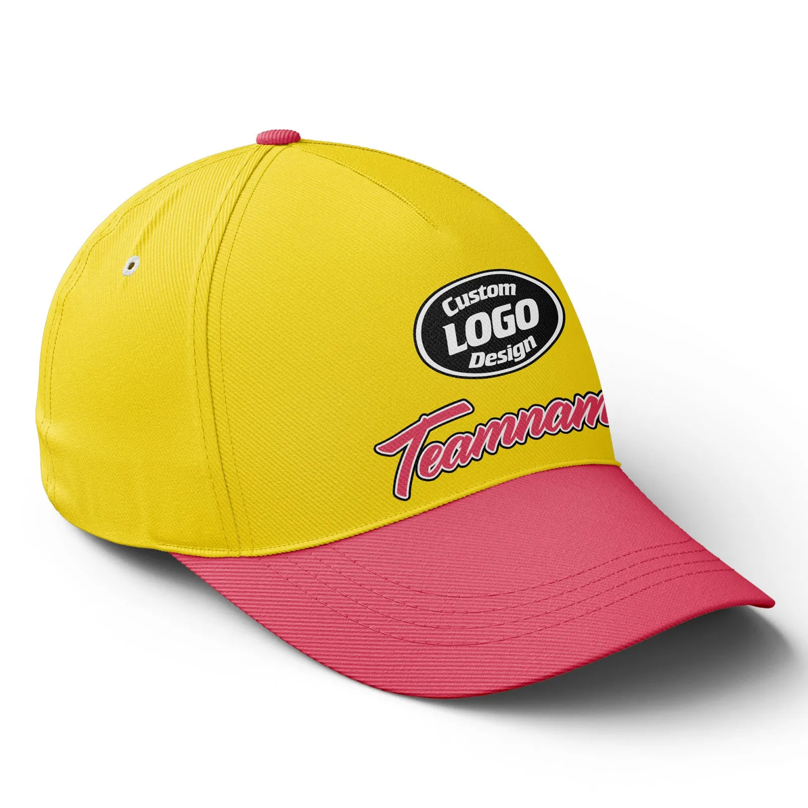 Custom Hat Sport Design Cap Stitched Adjustable Personalized BBCA-D028014-1