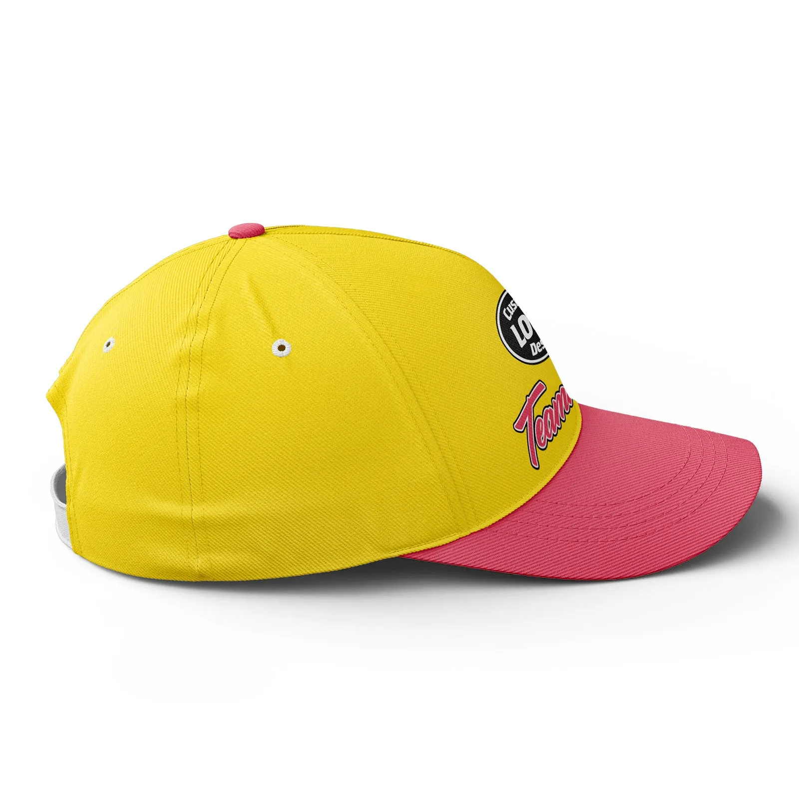 Custom Hat Sport Design Cap Stitched Adjustable Personalized BBCA-D028014-1